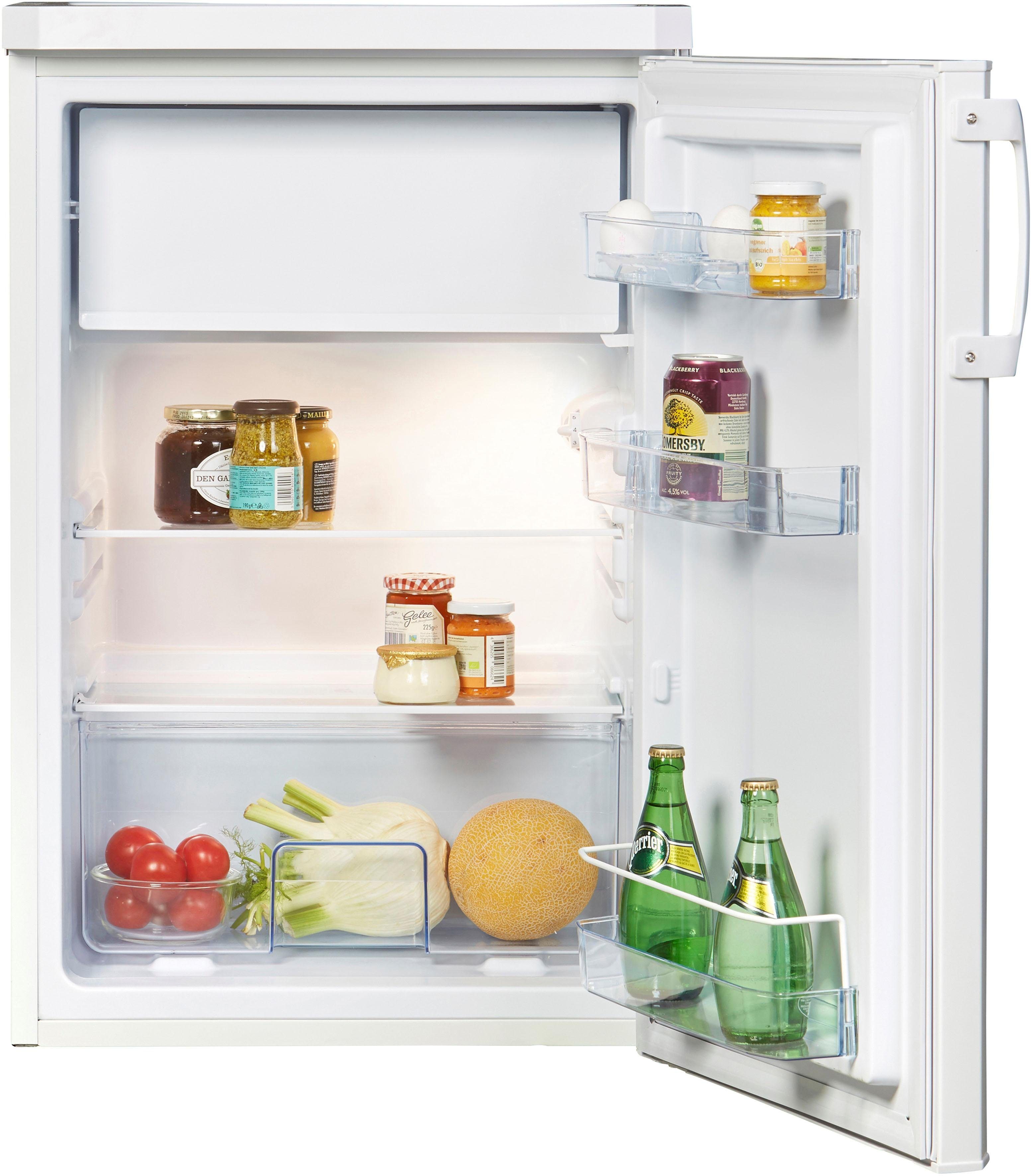 Amica Table Top Kühlschrank KS 15123 W, 84,5 cm hoch, 55 cm breit