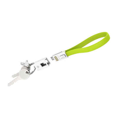 XLAYER Kabel Colour Line Key Cable Micro USB 0.2m Smartphone-Kabel, Micro-USB, Micro-USB (20.00 cm)