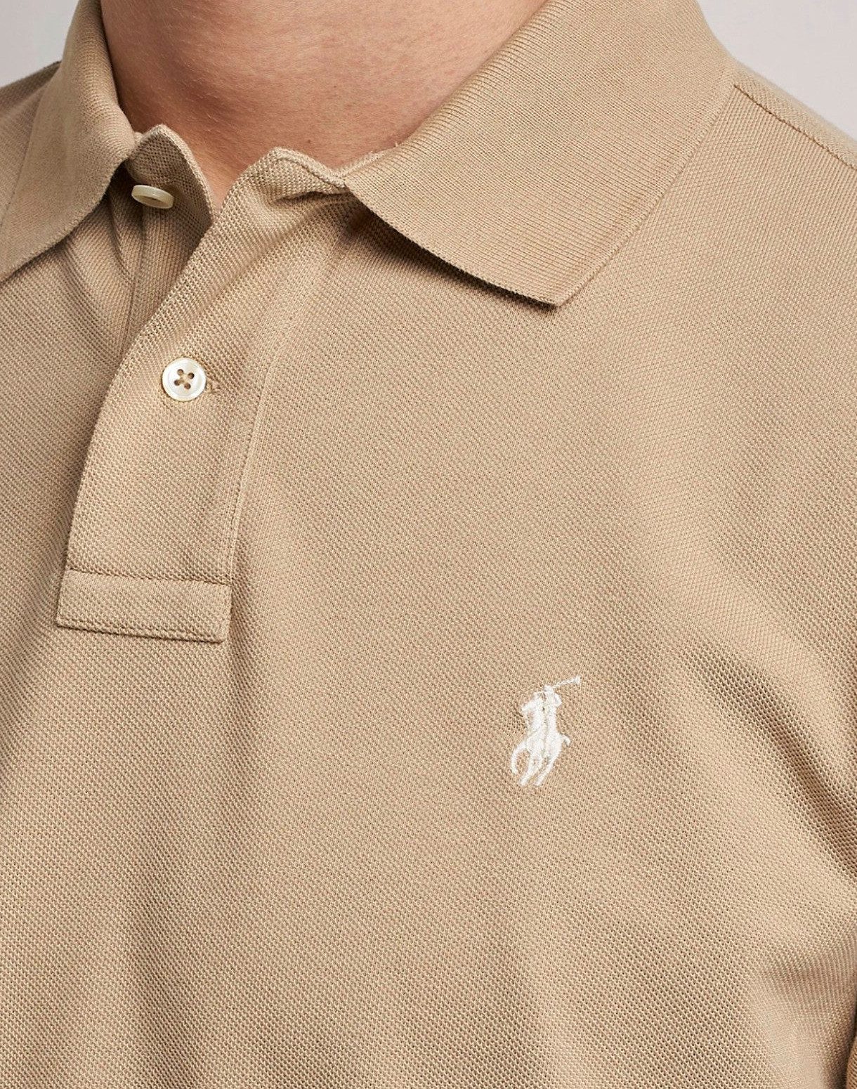 Polo Ralph Lauren Poloshirt Herren Hemd Baumwoll-Piqué Classic Comfort Fit Größere Passform Sofortige Authentifizierung über das Ralph Lauren-System möglich