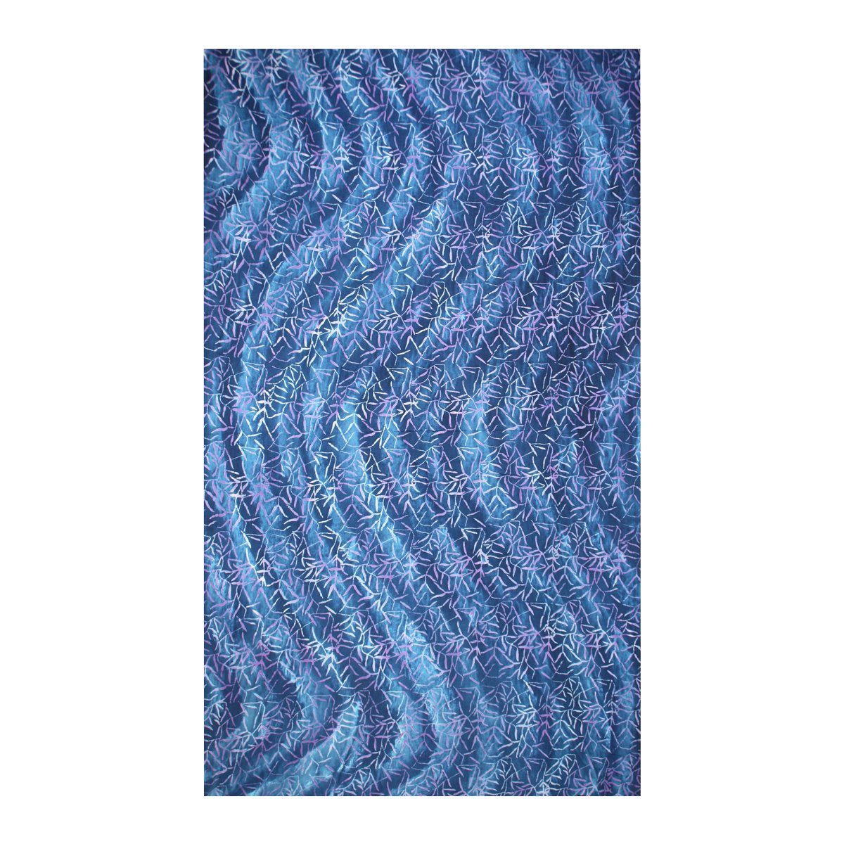 Strandtuch oder Schultertuch, PANASIAM B015 als Jahreszeit Wachsbatik Viskose Bluetone Halstuch aus Schal ob Wickelkleid für Sarong weicher Bambooleaf wunderbar jede egal
