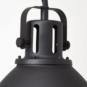 Lightbox Pendelleuchte, ohne Leuchtmittel, Hängelampe, kürzbar, 144 cm Höhe, Ø 47 cm, E27, max. 60 W, Metall/Glas