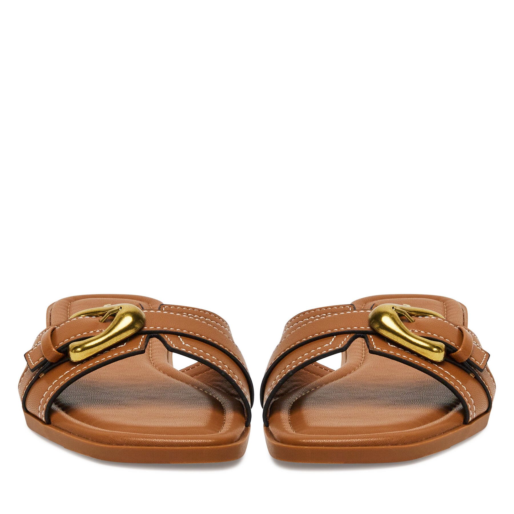 Jenny Jenny Damen-Flip-Flops braune R080824 Badepantolette