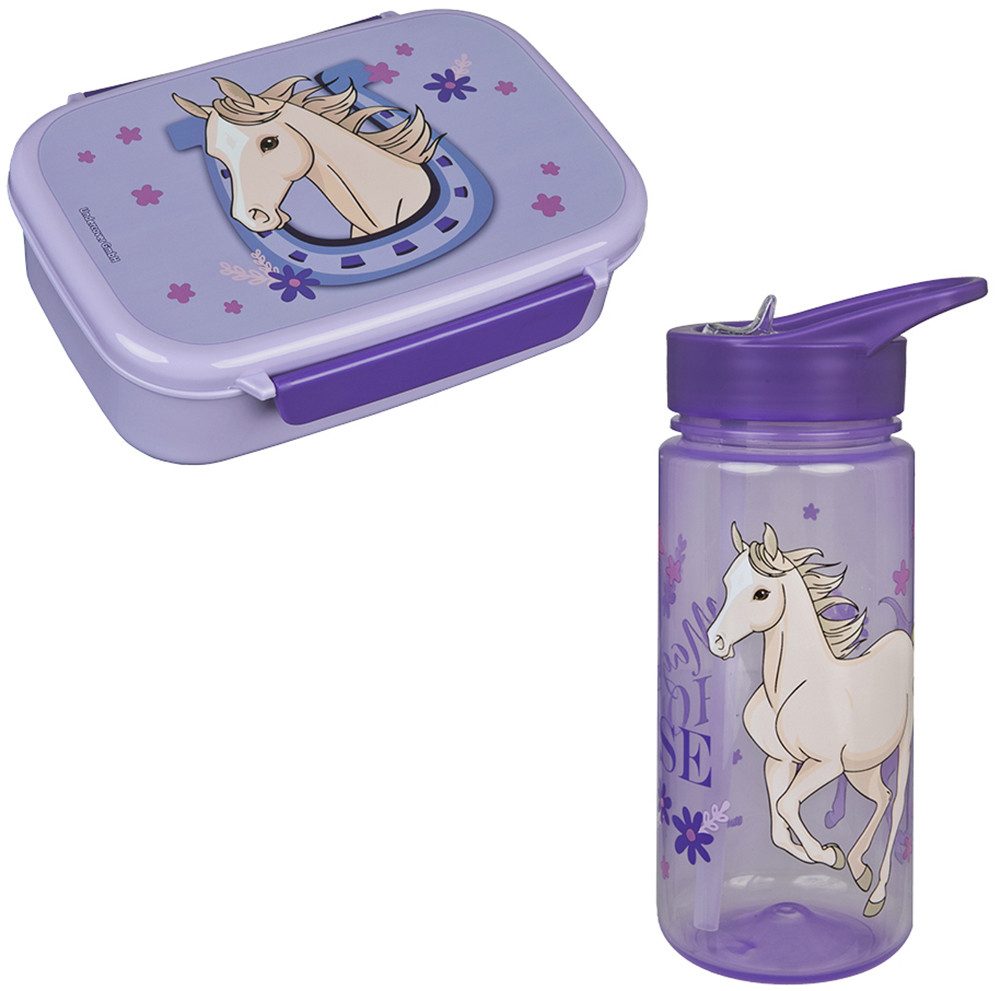 Scooli Lunchbox mit Trinkflasche, Kunststoff, (Set, 2-tlg)