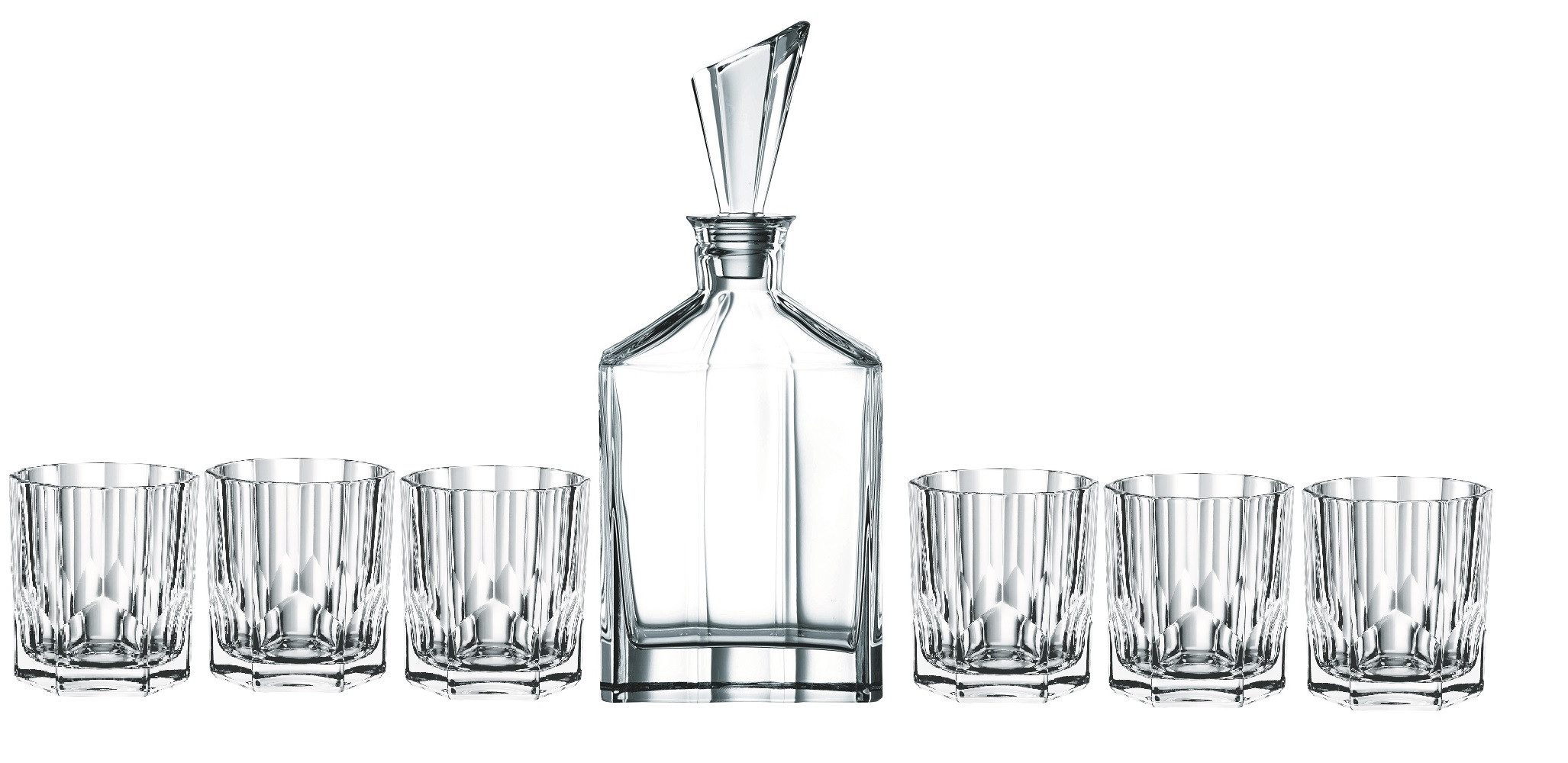 Gläser-Set Nachtmann Aspen Whisky Set 7tlg.