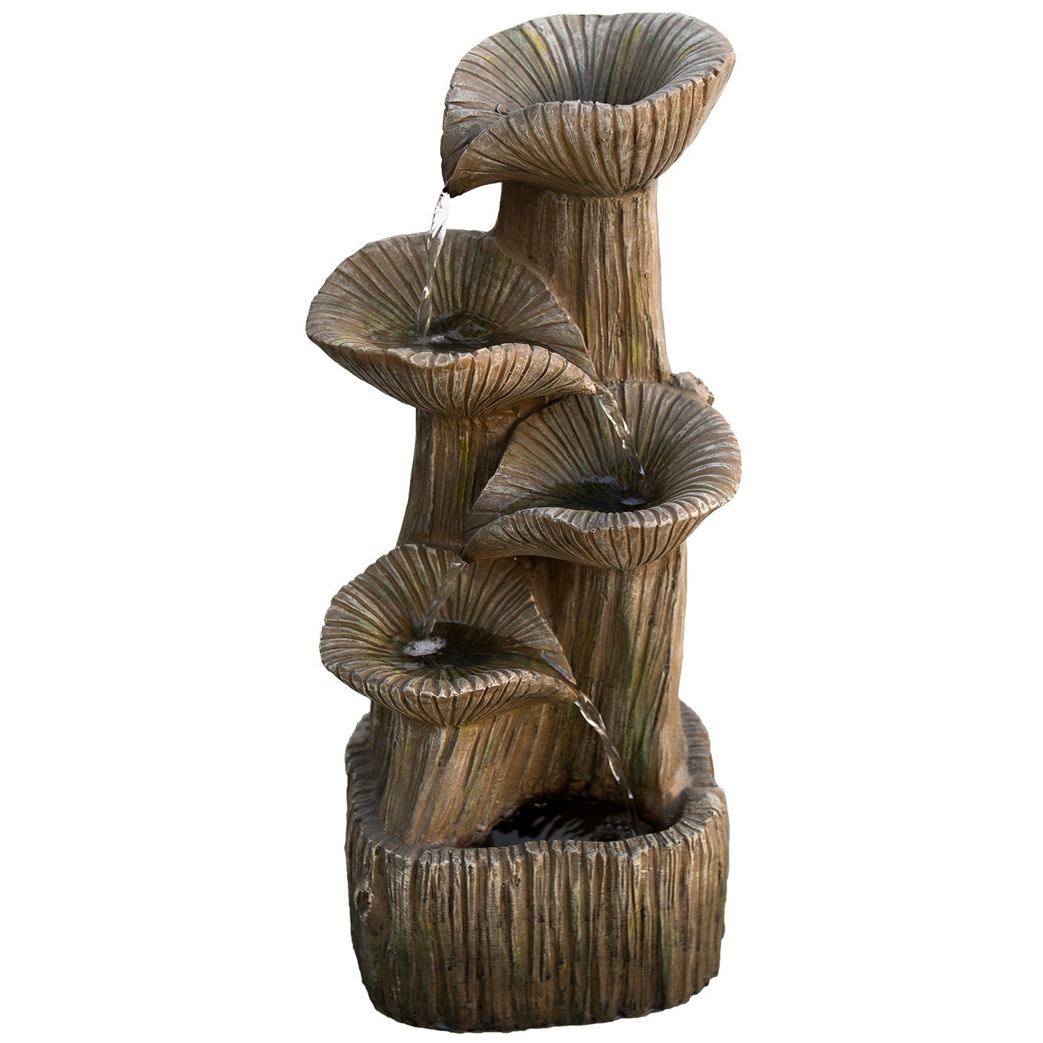 Köhko Фонтан комнаты Köhko Gartenbrunnen 13015 in Calla Blüten Form Wasserfall