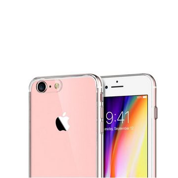 König Design Handyhülle Apple iPhone 7, Apple iPhone 7 Handyhülle Ultra Dünn Bumper Backcover Transparent