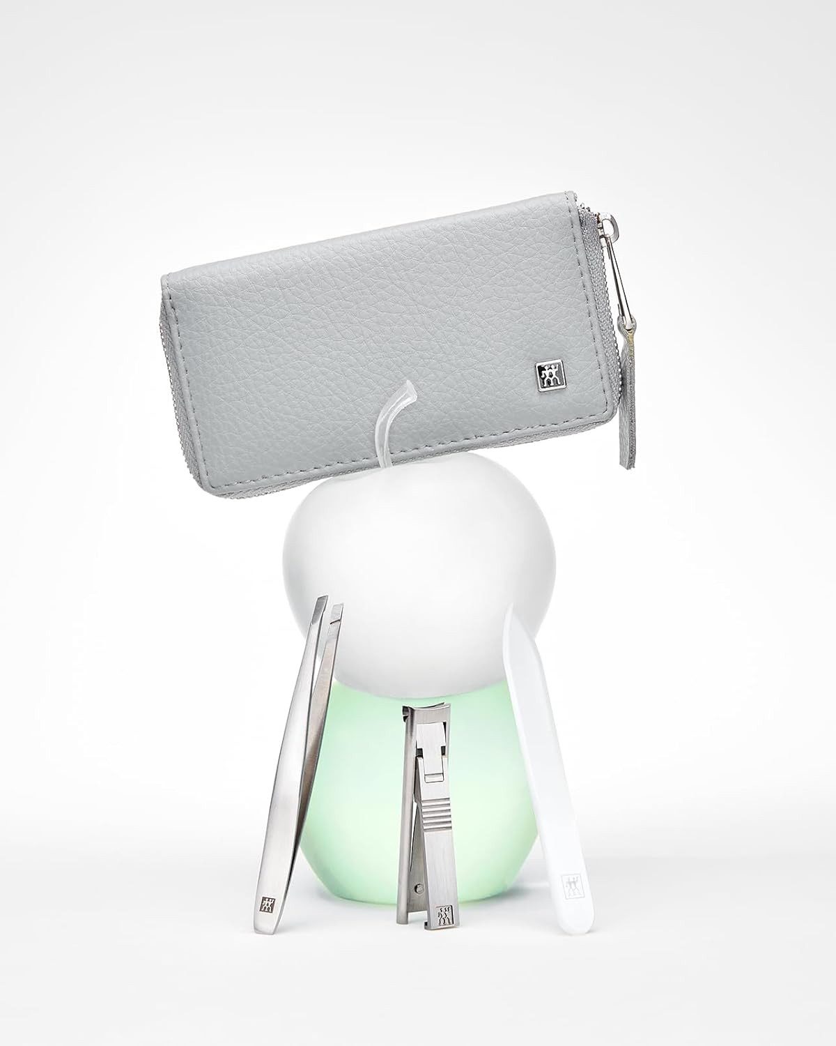 Zwilling Maniküre-Pediküre-Set Zwilling Premium Maniküre Set 3 tlg. vegan, grau, 3-tlg.