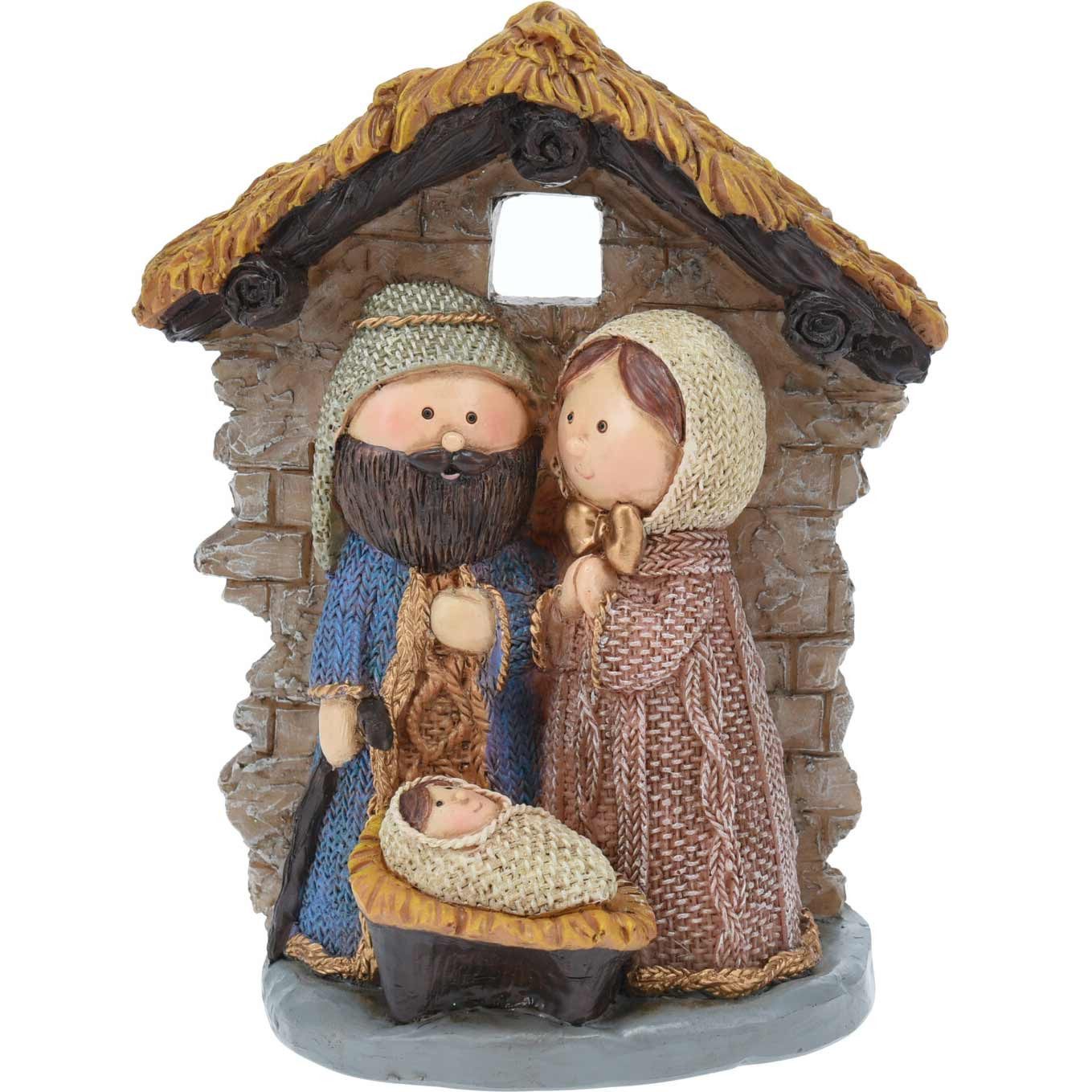 Weihnachtsfigur Weihnachtsszene