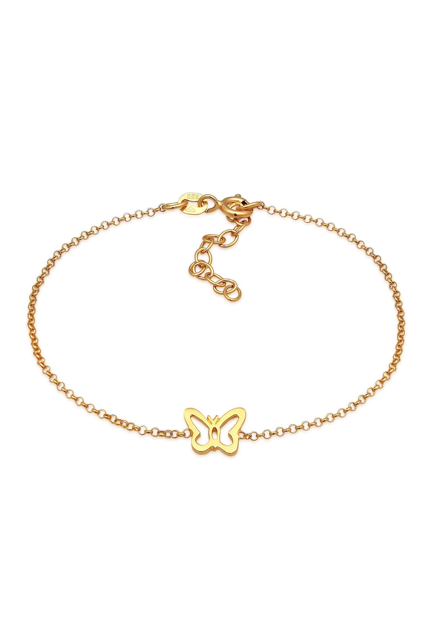 Schmetterling Elli Butterfly Armband 925er Gold Schmetterling Silber,