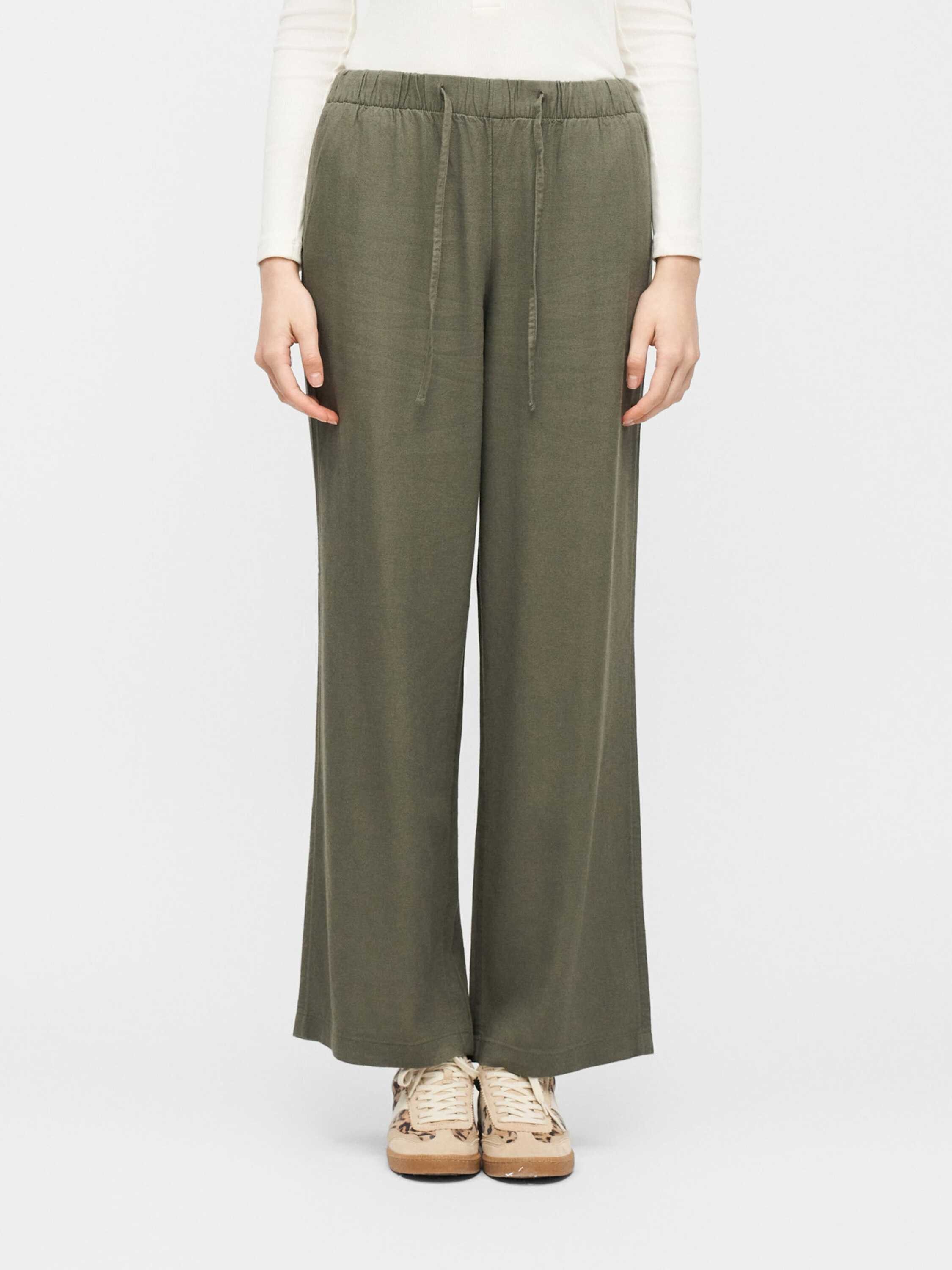 ONLY Stoffhose ONLGoa (1-tlg) Drapiert/gerafft