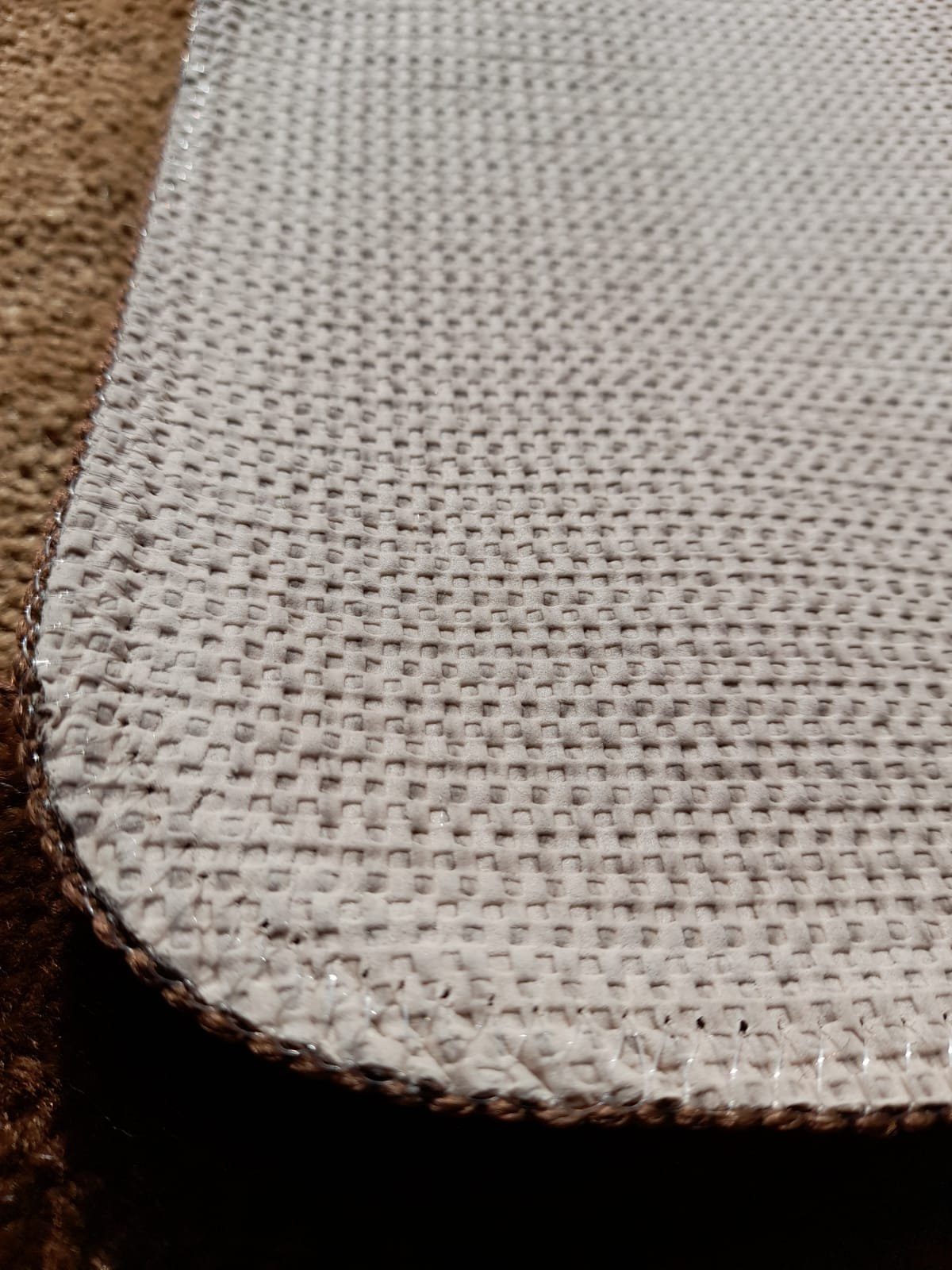 oKu-Tex Badematte Badgarnitur 2-teilig mit Ausschnitt, weich & rutschfest, fußbodenheizungsgeeignet, strapazierfähig, Polypropylen, WC-Vorleger Set mit Ausschnitt, weicher Flor, waschbar, flauschig