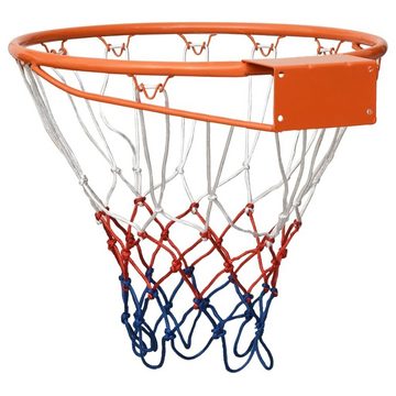 vidaXL Basketballkorb Basketballring Orange 39 cm Stahl