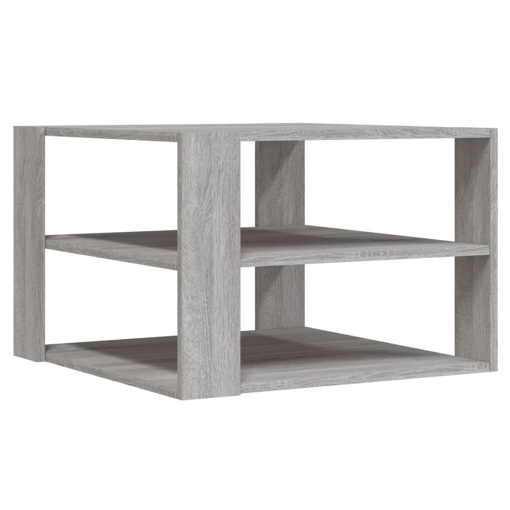 Couchtisch Couchtisch Grau Sonoma 59,5x59,5x40 cm Spanplatte