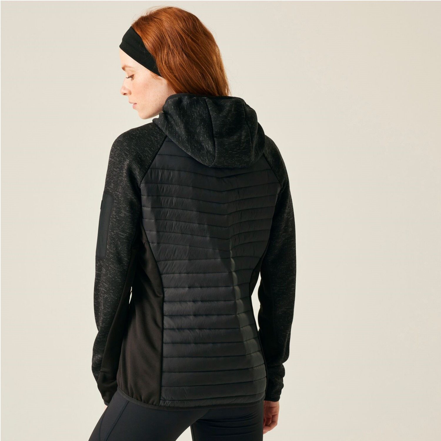 Regatta Strickfleecejacke Hybrid Strickfleecejacke Newhill mit Kapuze