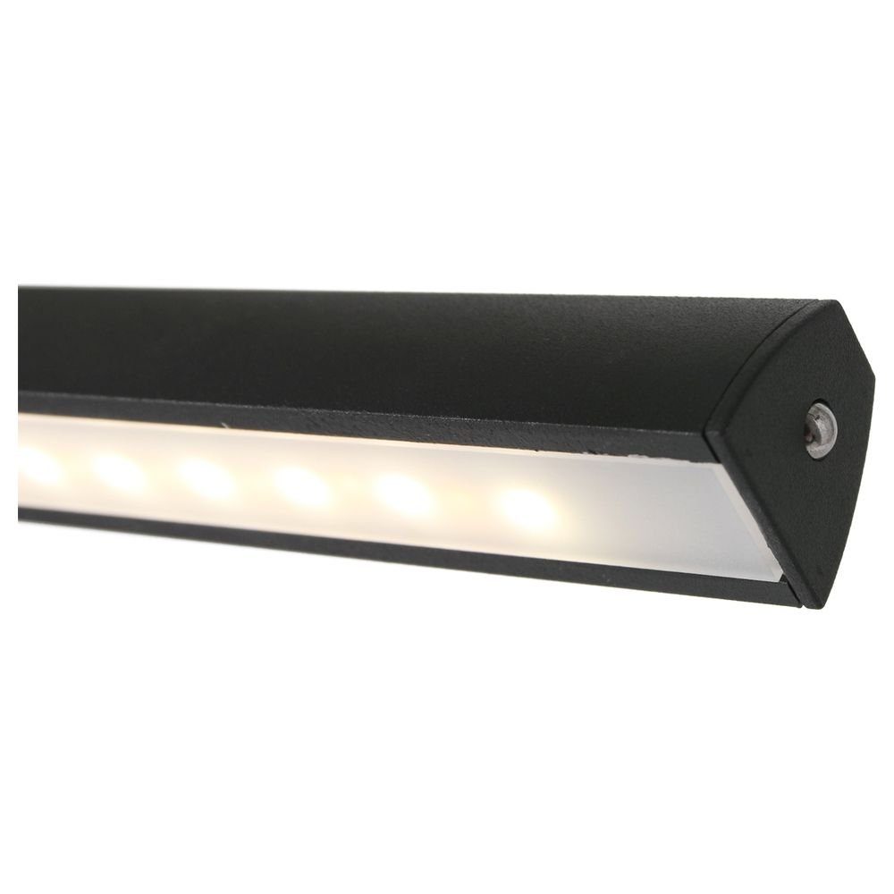 click-licht LED Bilderleuchte LED Bilderleuchten Weiß 9W Leuchtmittel Schwarz Angabe, enthalten: und Wandleuchte bis in keine 850lm, warmweiss Litho LED, Display & fest 4000, Ja, verbaut
