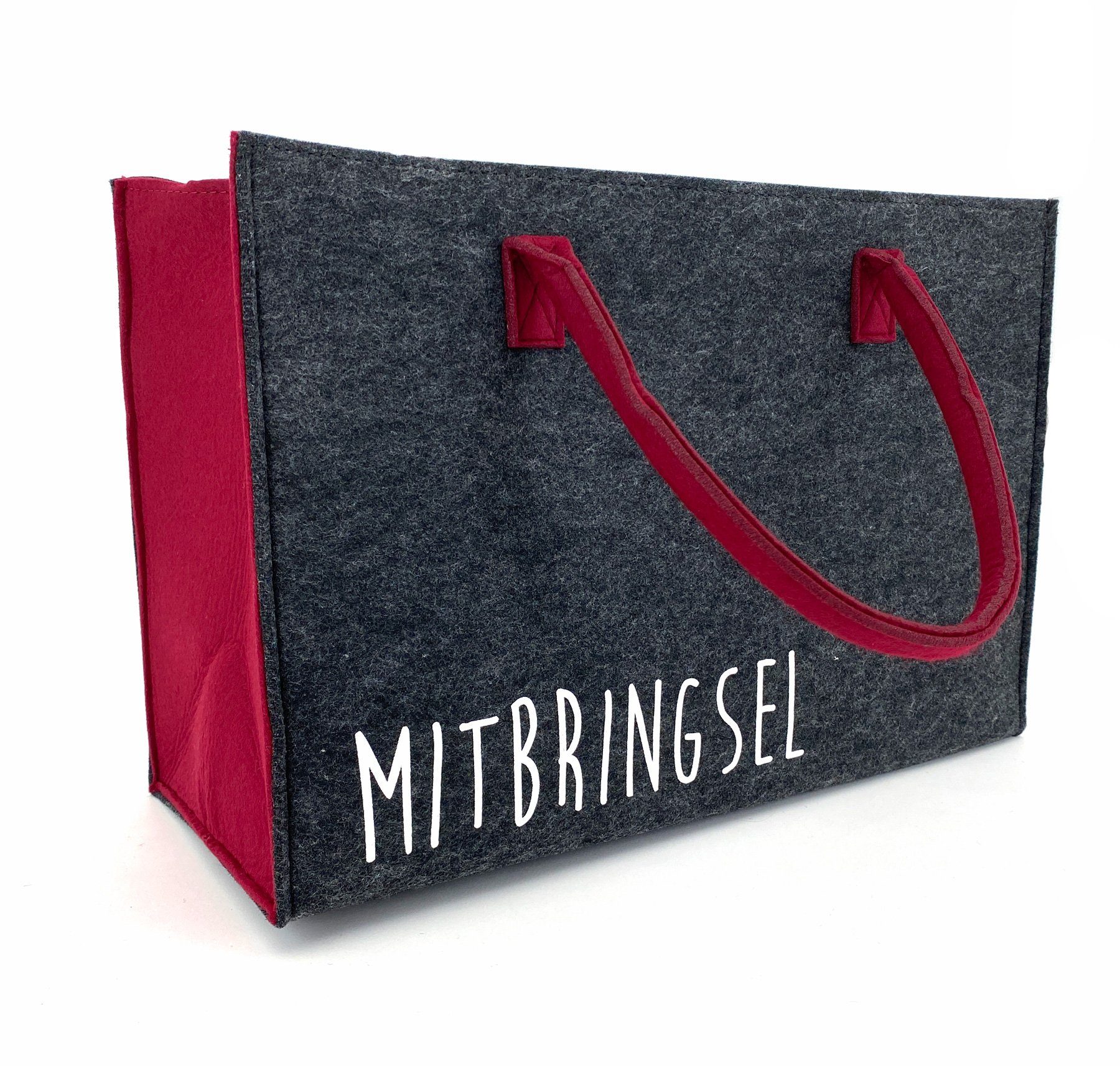Einkaufsshopper Universal Filztasche Einkaufstasche Filz Shopper, Henkel Tragetasche - strapazierfähig langlebig nachhaltig