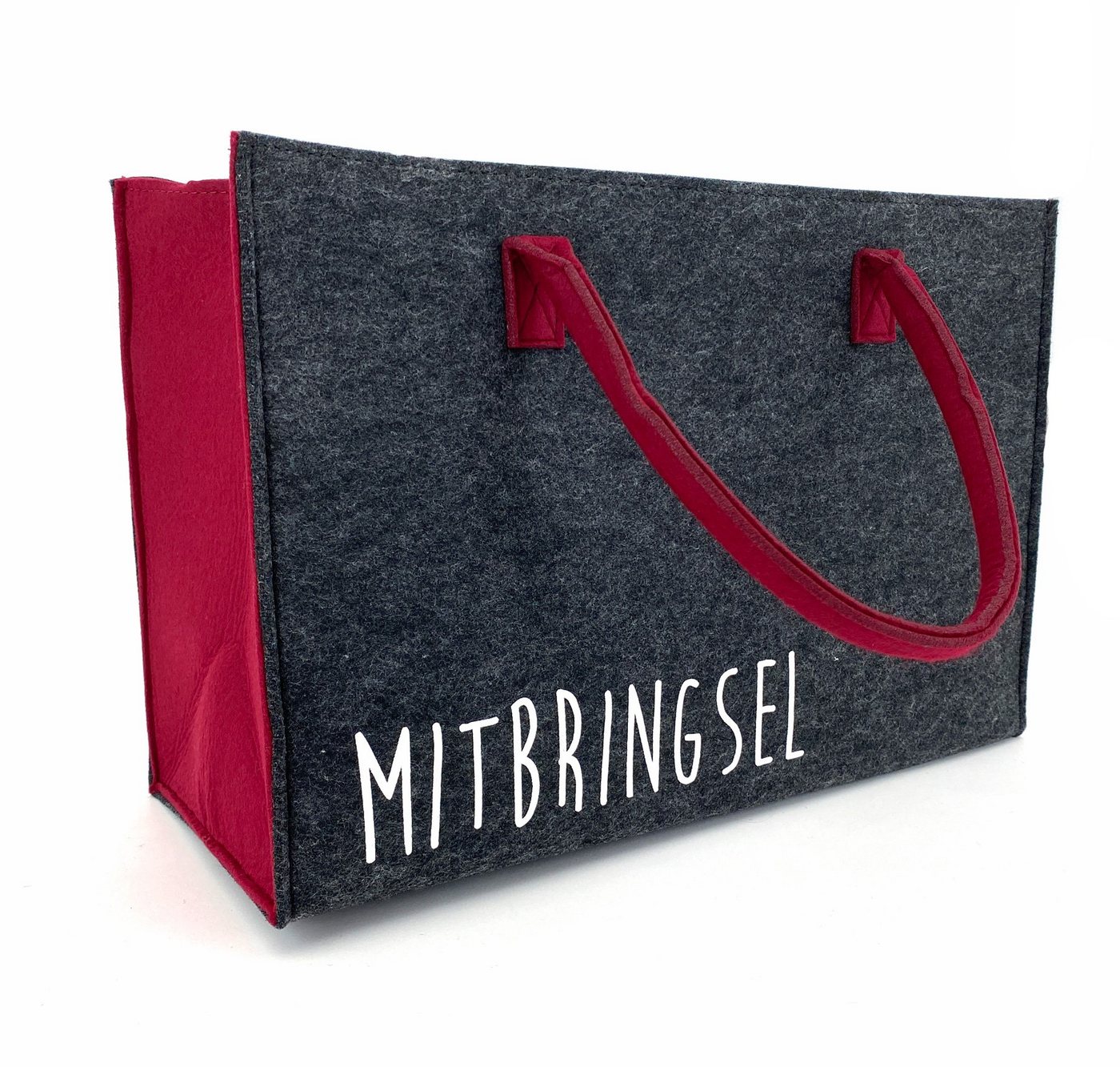 heimtexland Einkaufsshopper Universal Filztasche Einkaufstasche Filz Shopper, 24 l, Henkel Tragetasche - strapazierfähig langlebig nachhaltig