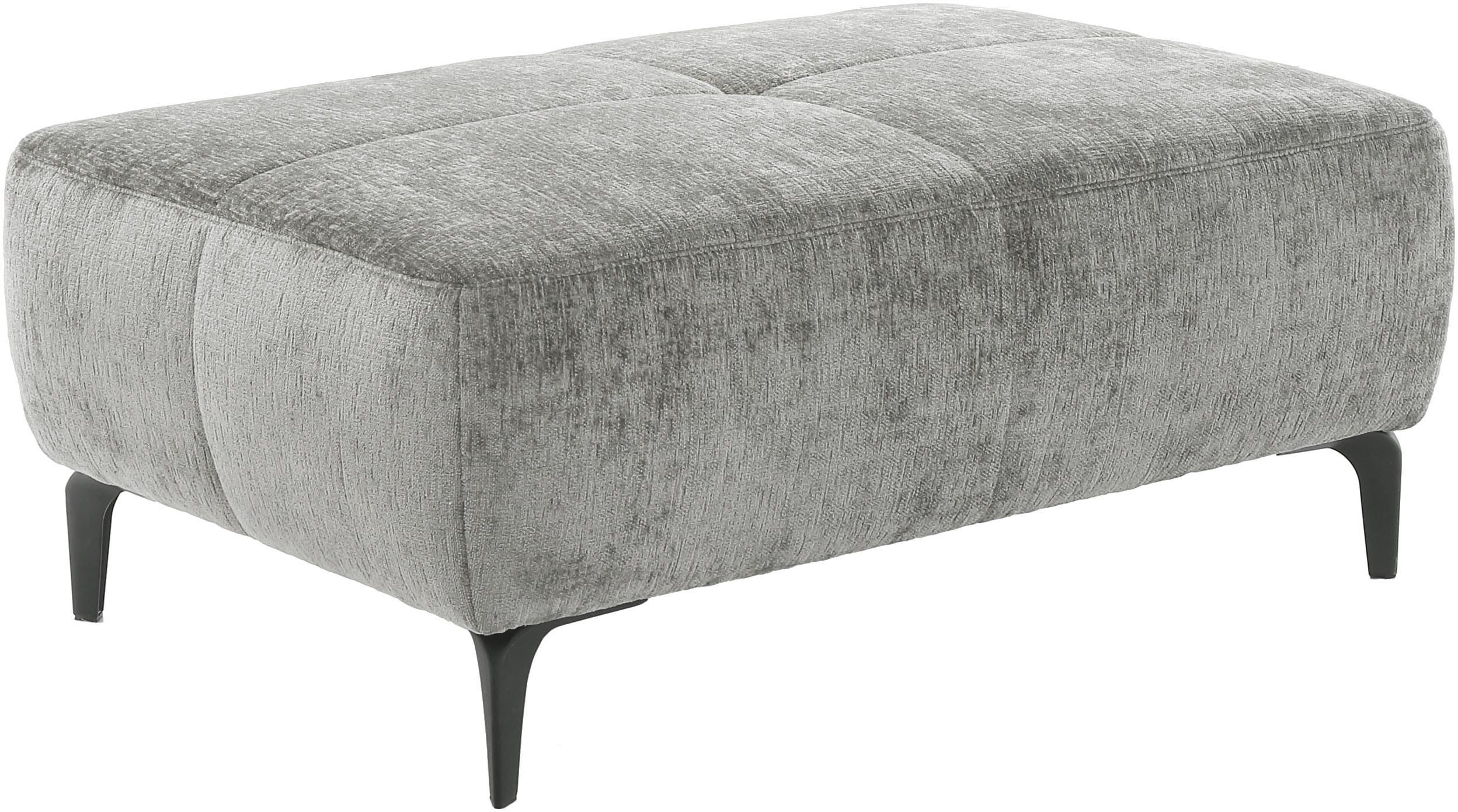 Jockenhöfer Gruppe Hocker Salo, B: 114 cm, im Retrolook mit Wellenunterfederung und frei im Raum stellbar