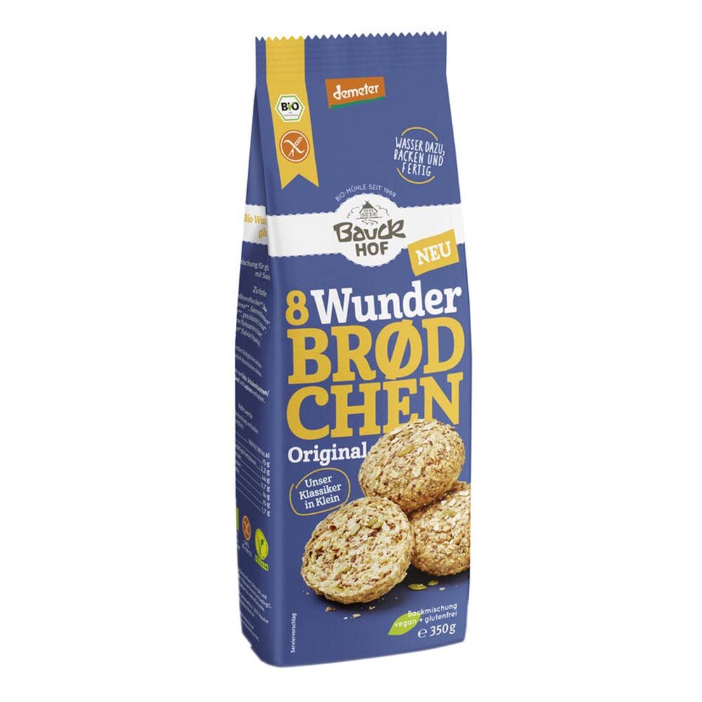 Bauck Mühle Fertiggericht Wunderbrödchen - Original 350g