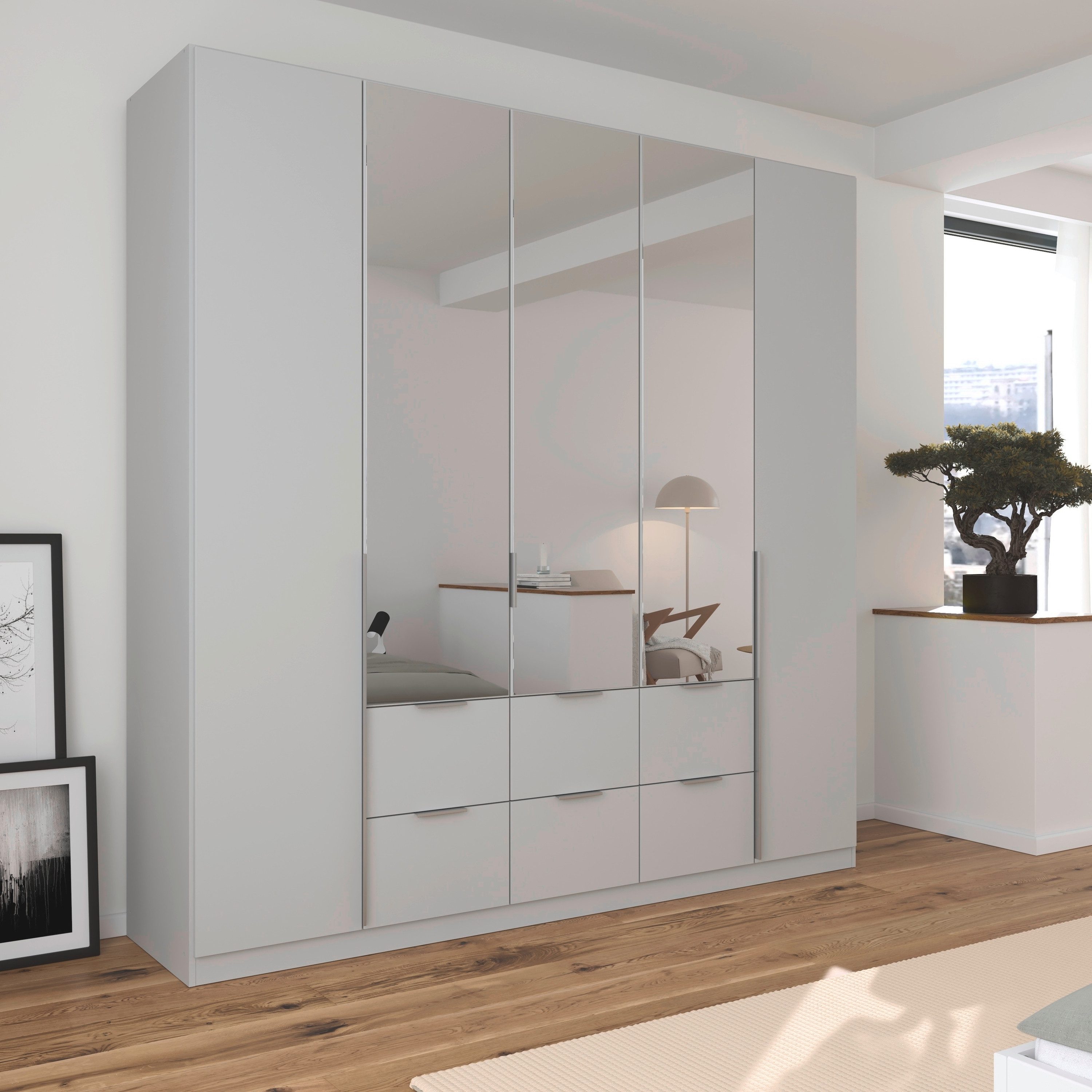 rauch Drehtürenschrank Kleiderschrank Schrank Garderobe AGORDO günstig online kaufen