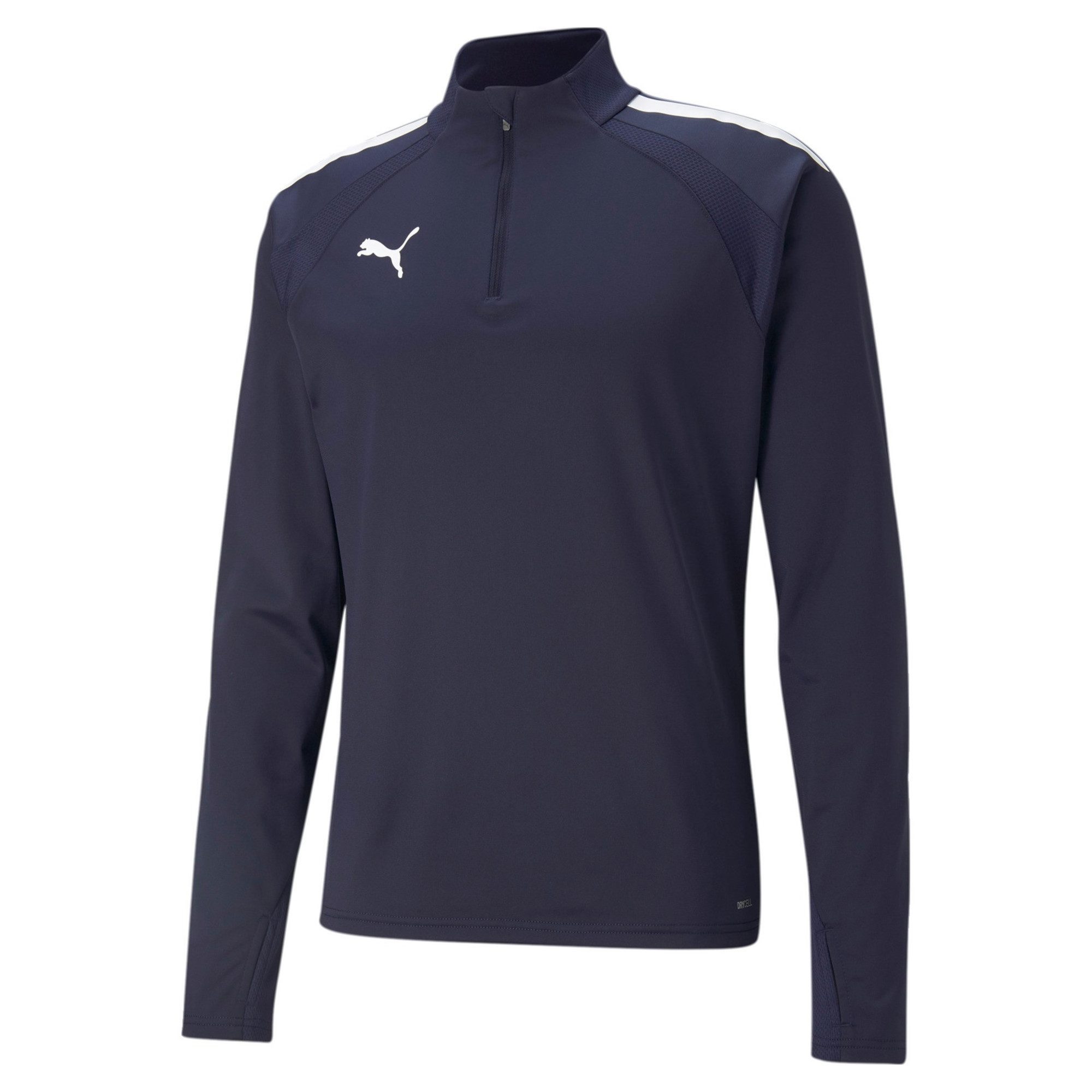 PUMA Langarmshirt Puma Herren Langarmshirt teamLIGA 1/4 Zip Top 657236