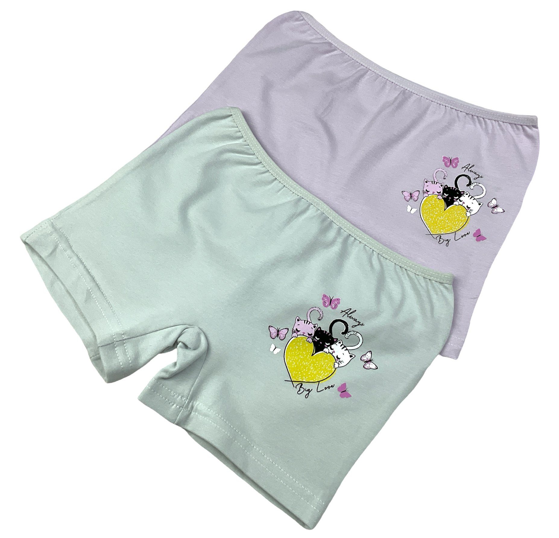 LOREZA Panty 5er Set Mädchen Pantys - Katzen - Bunt (Spar-Packung, 5-St) – Bild 3 von 5