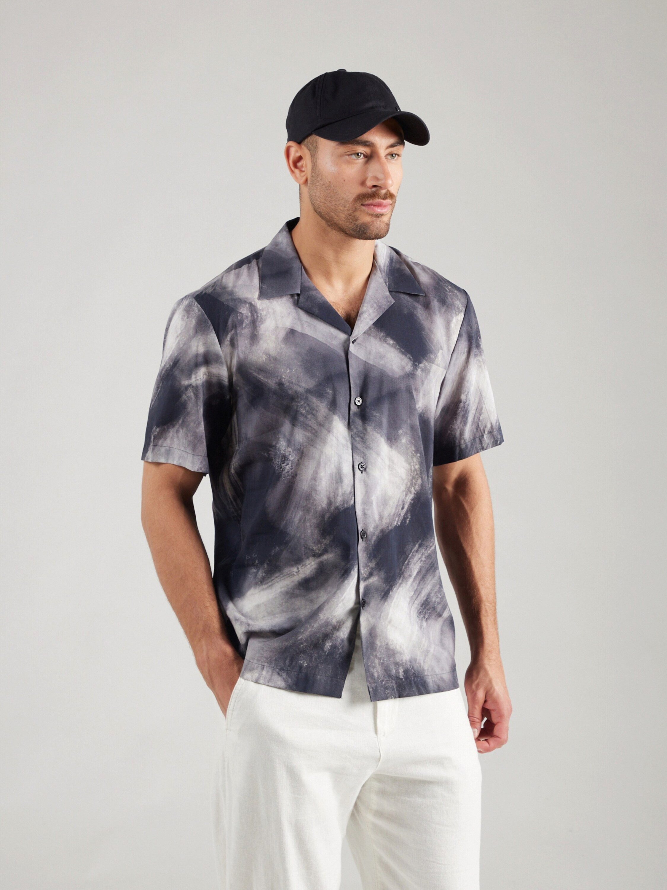 Selected Kurzarmhemd SLHREGAIR (1-tlg)