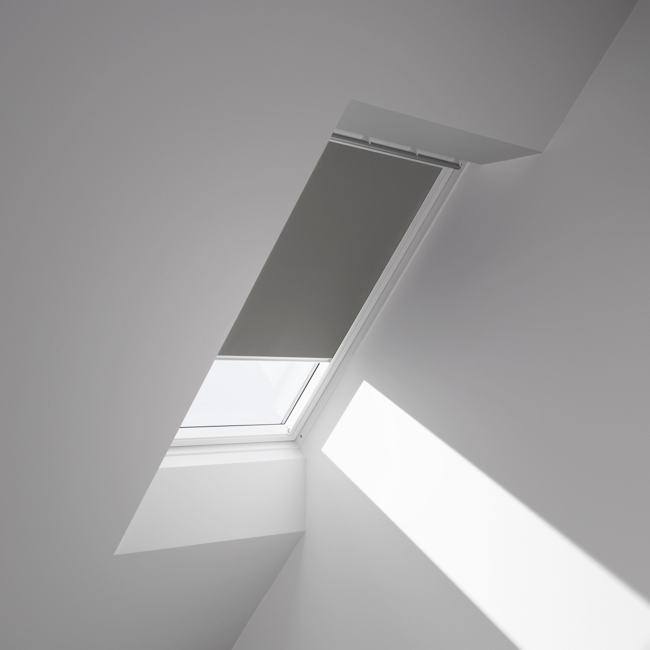 grau Verdunklungsrollo Click!«, DKL »Pick M08 & in 0705SWL, VELUX Führungsschienen, VELUX, verdunkelnd,