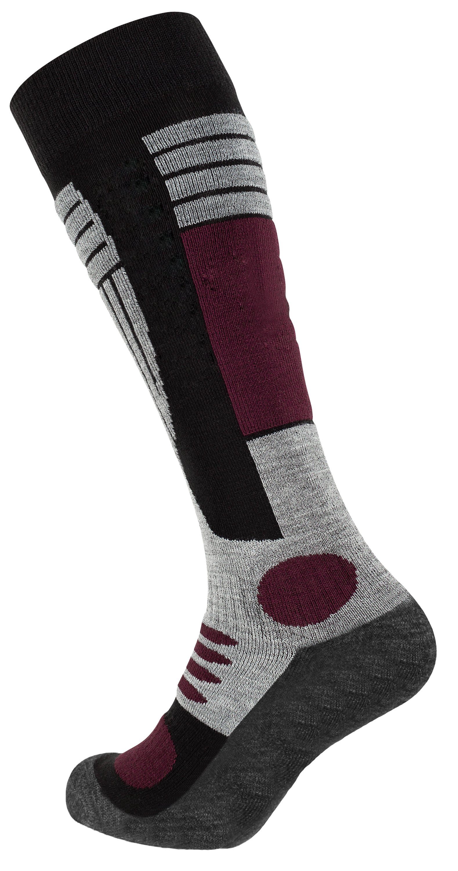 Cotton Prime® Skisocken Wintersport Kniestrümpfe (2-Paar) mit Spezialpolste günstig online kaufen