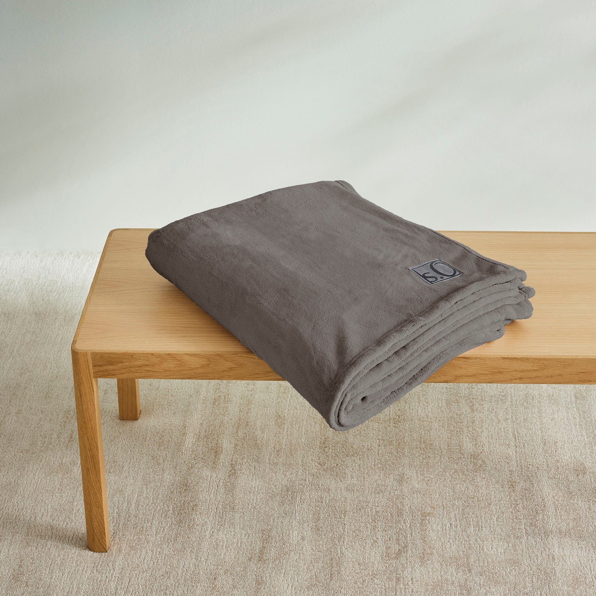 Wohndecke s.Oliver Decke Kuschelsoft, s.Oliver, 150 x 200 cm, in bunten Farben, weich, 330g/m²