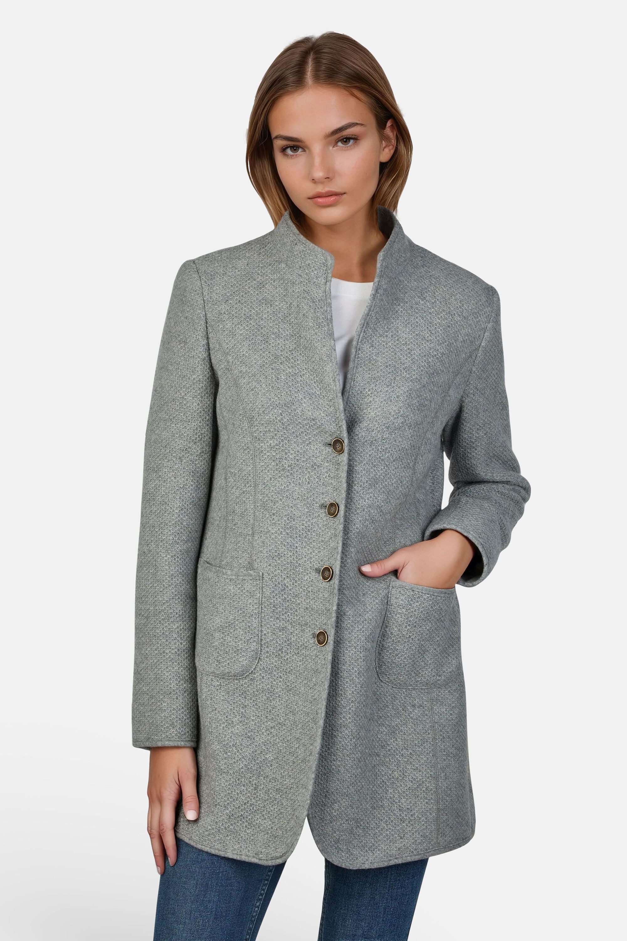 White Label Trachtenblazer (1-tlg) in Strickoptik günstig online kaufen