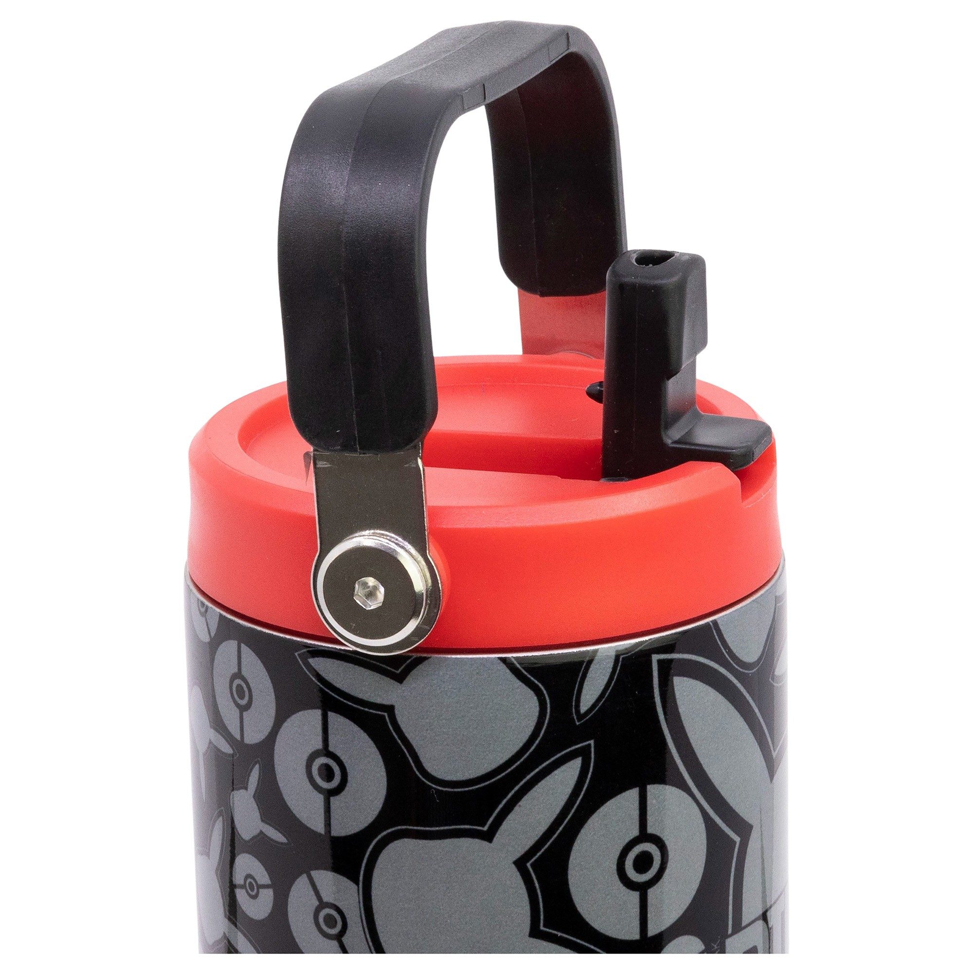 POKÉMON Coffee-to-go-Becher Pokemon Pikachu Edelstahl XL Iso Kaffeebecher Thermobecher To-Go, 1-tlg., Edelstahl, 860 ml