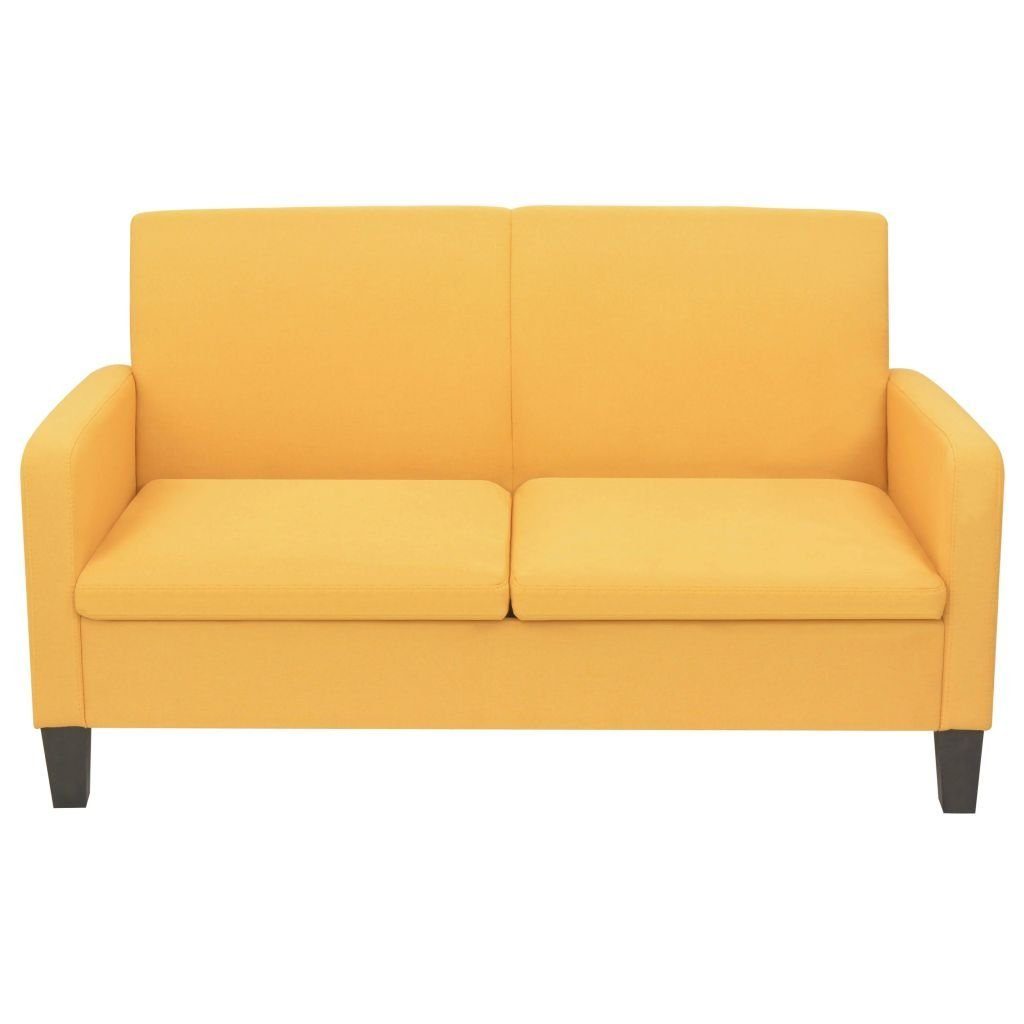 cm 65 Sofa 2-Sitzersofa vidaXL Gelb x 135 x76