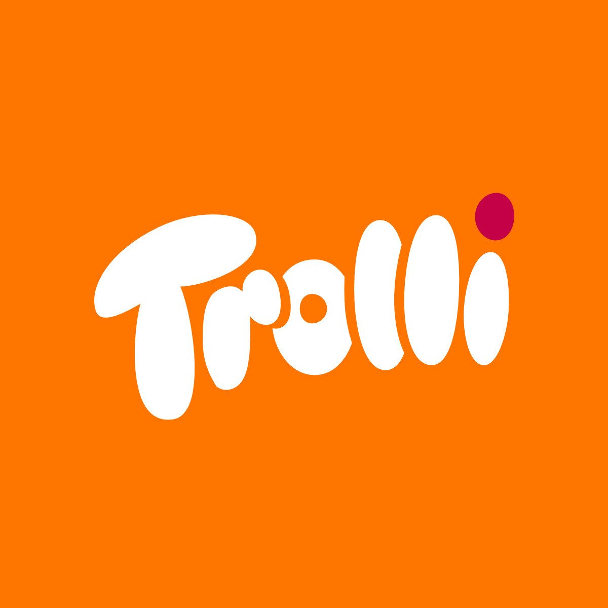 TROLLI Süßigkeit, Trolli Peach Rings Halal saures Fruchtgummi mit Schaumzucker 100g