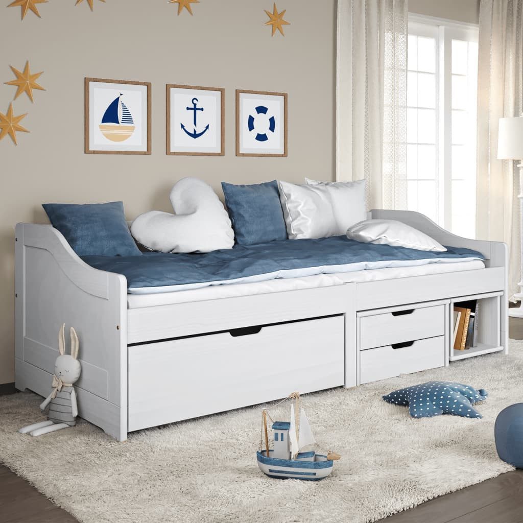 vidaXL Bett Tagesbett mit 3 Schubladen günstig online kaufen