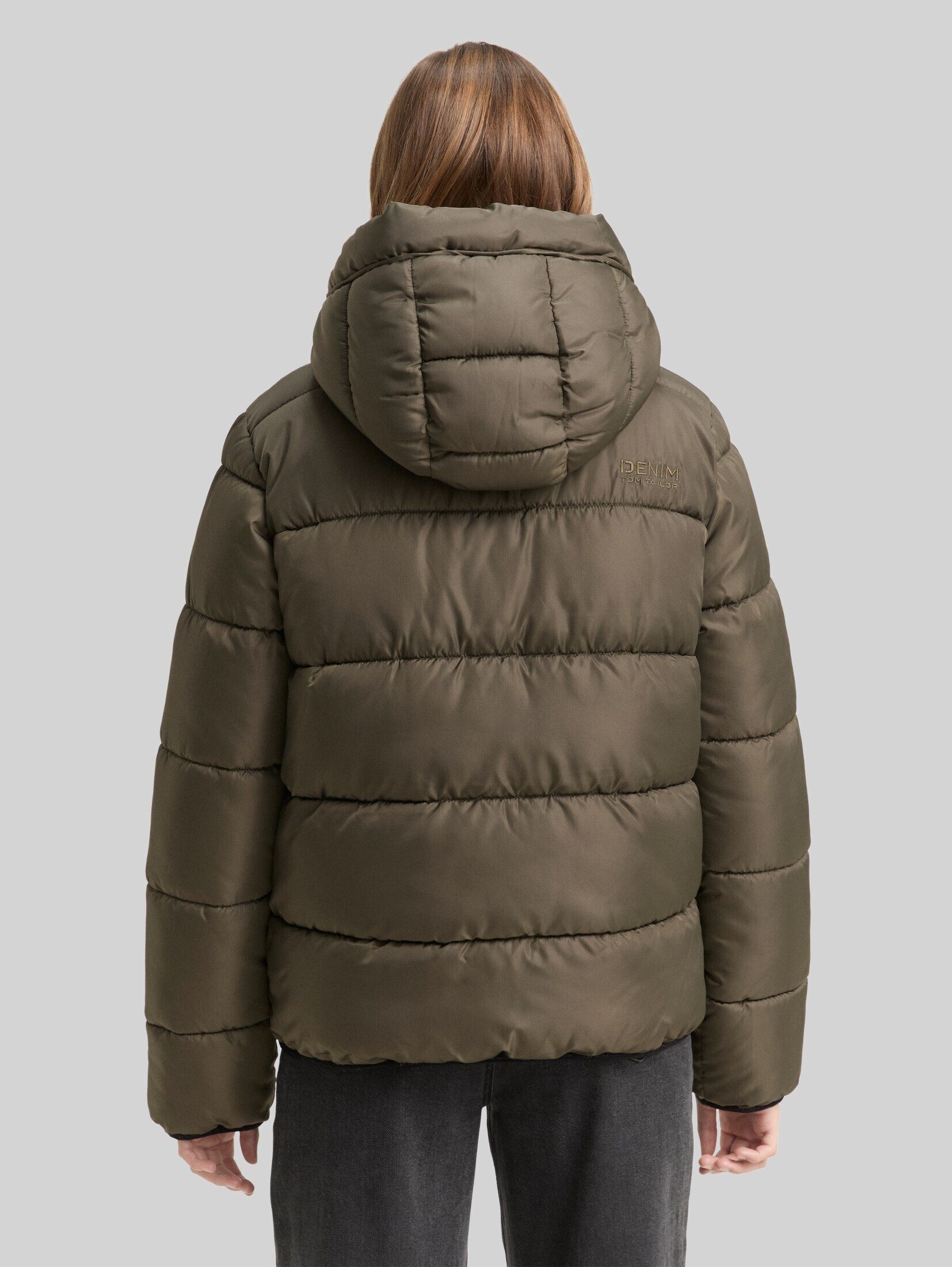 TOM TAILOR Denim Steppjacke Jacken Puffer-Jacke mit Kapuze