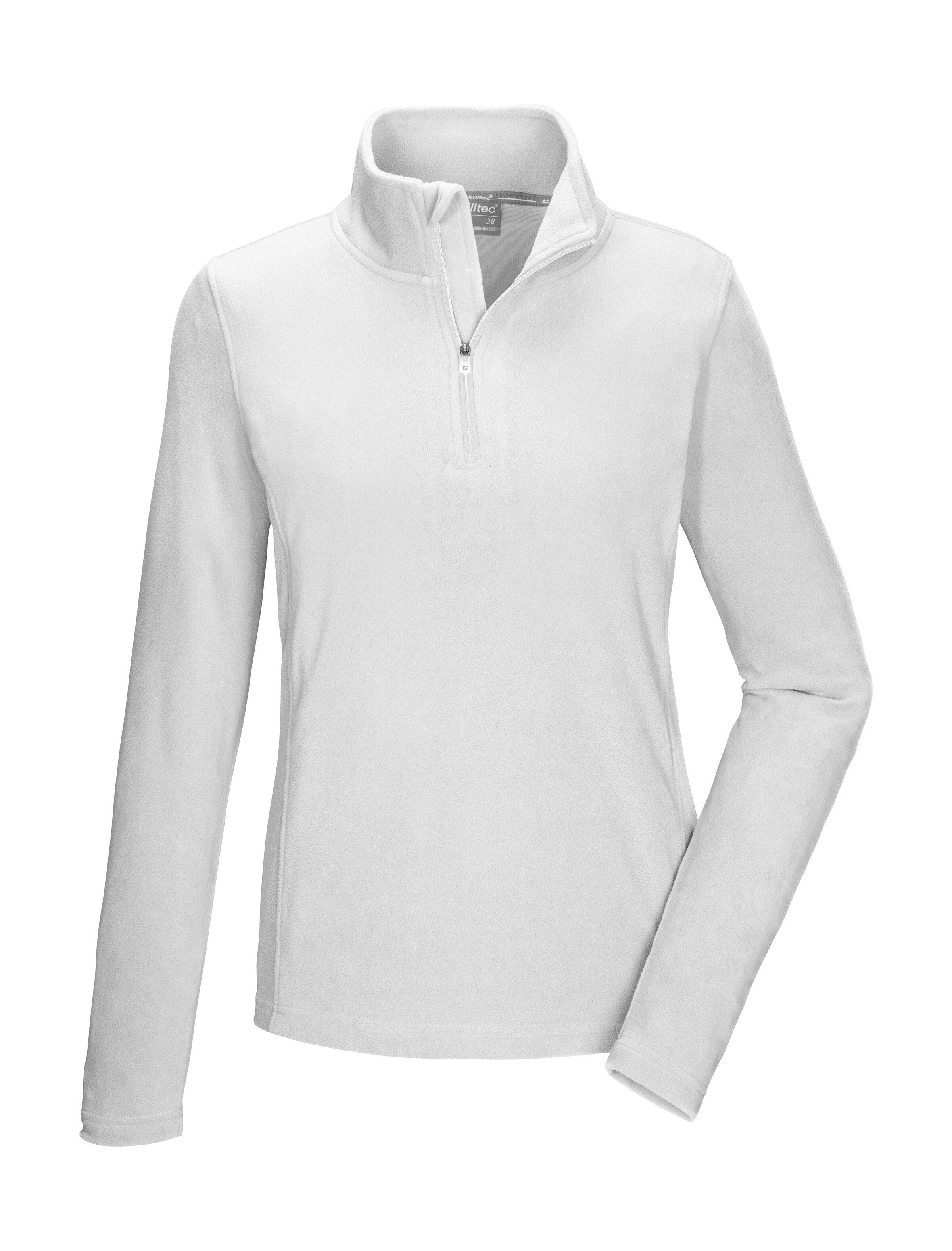 Killtec Fleeceshirt KSW 99 WMN FLC SHRT Fleeceshirt mit Stehkragen, Reißverschluss, Kinnschutz