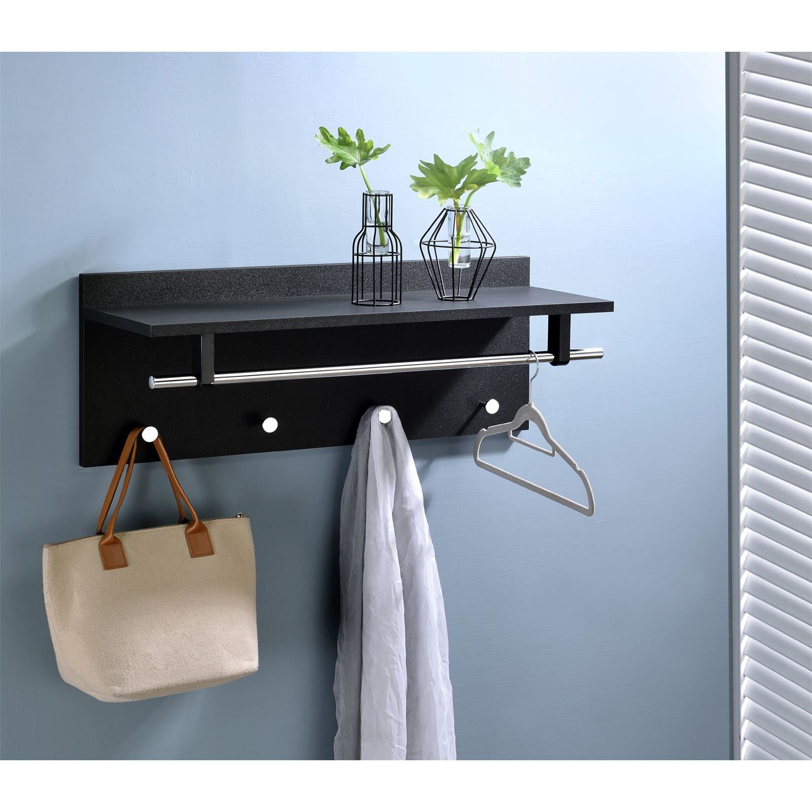 IDIMEX Garderobenhalter ULF, Wandgarderobe mit Kleiderhaken günstig online kaufen