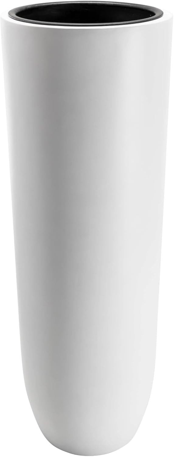 VIVANNO Bodenvase Fiberglas SOLERIO Rund - günstig online kaufen