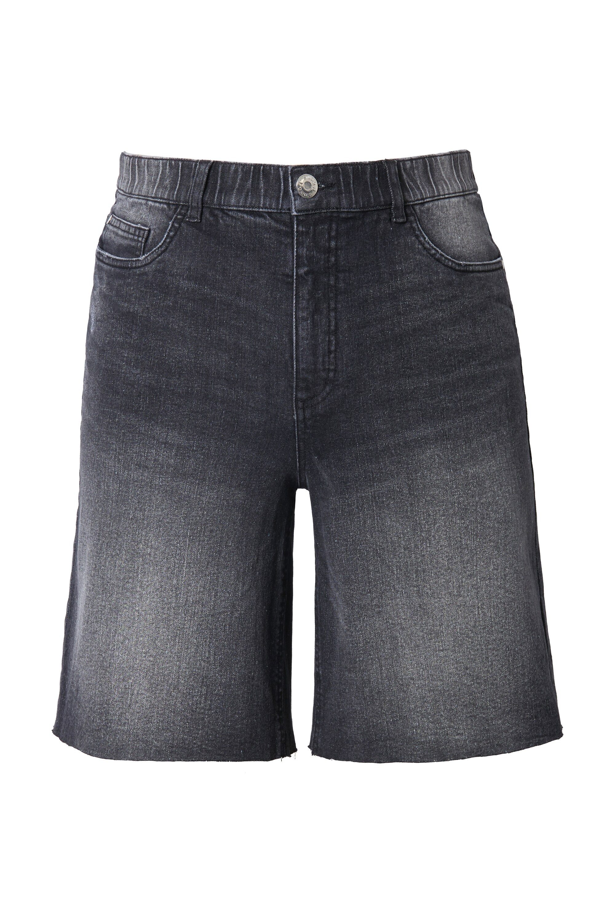 Studio Untold 5-Pocket-Jeans Jeans-Bermuda Wide Legs günstig online kaufen