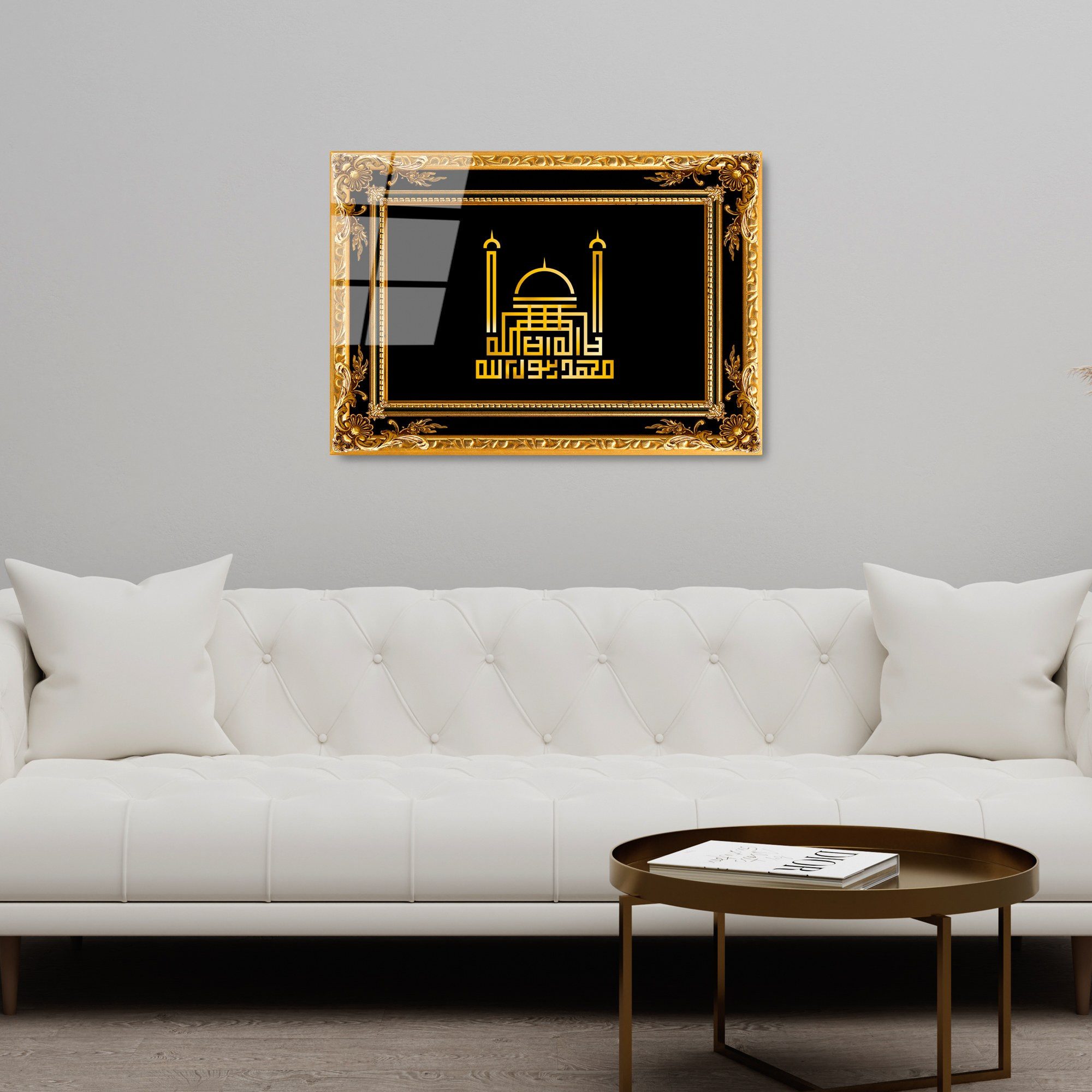 Wallity Leinwandbild 100% TEMPERED GLASS