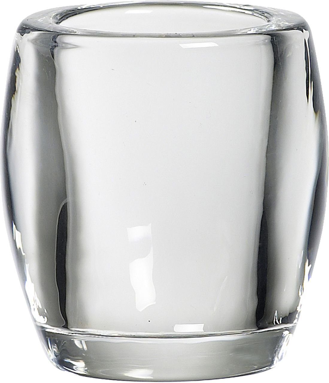 Bolsius Dekofigur Bolsius Glas für Teelichter klar Höhe 7,7 cm, Ø