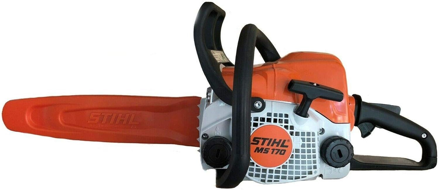 STIHL Benzin-Kettensäge MS 170 Motorsäge Kettensäge Säge Benzin 1,2 kW 30 cm + Sägekette..., 1-tlg.