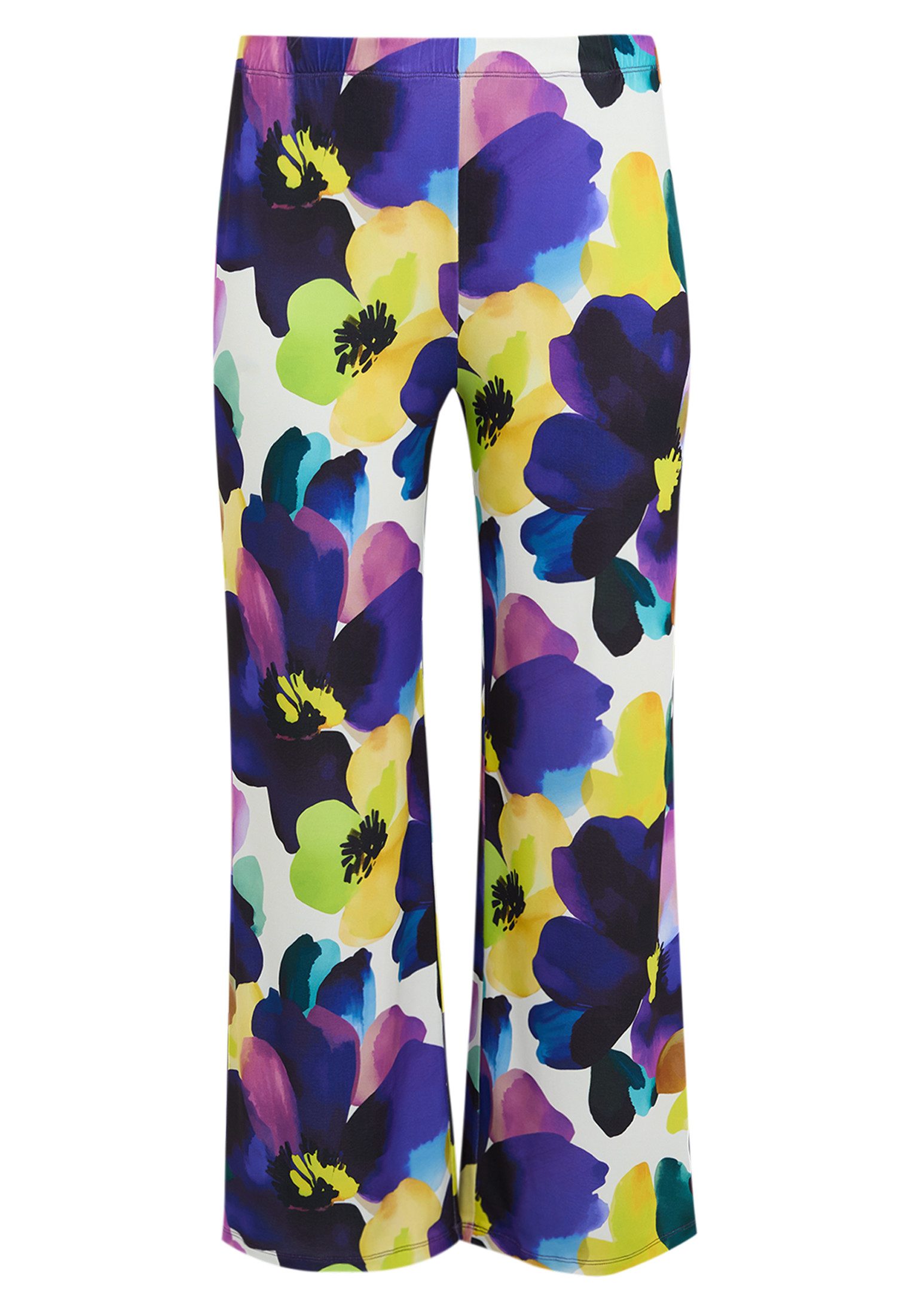 YOEK Bootcuthose Damen Hose mit Druck