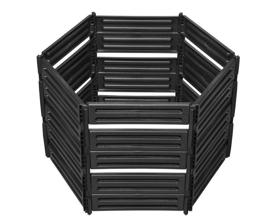 GARANTIA Komposter Garantia Steckkomposter Air-King schwarz 600 Liter