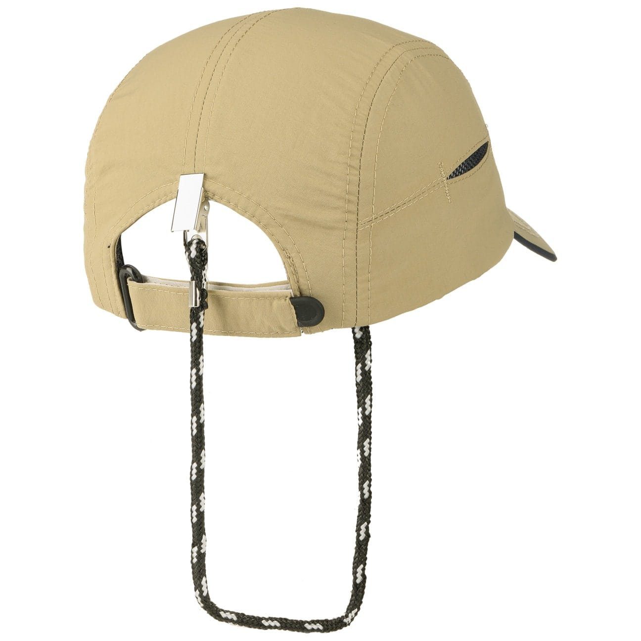 (1-St) Cap Baseballcap beige mit Lipodo Schirm Baseball
