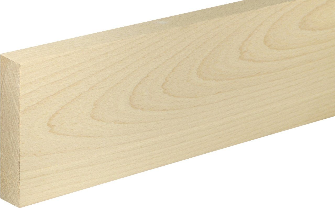 Sockelleiste FN Neuhofer Flachleiste 95 cm 96 x 20 mm Buche