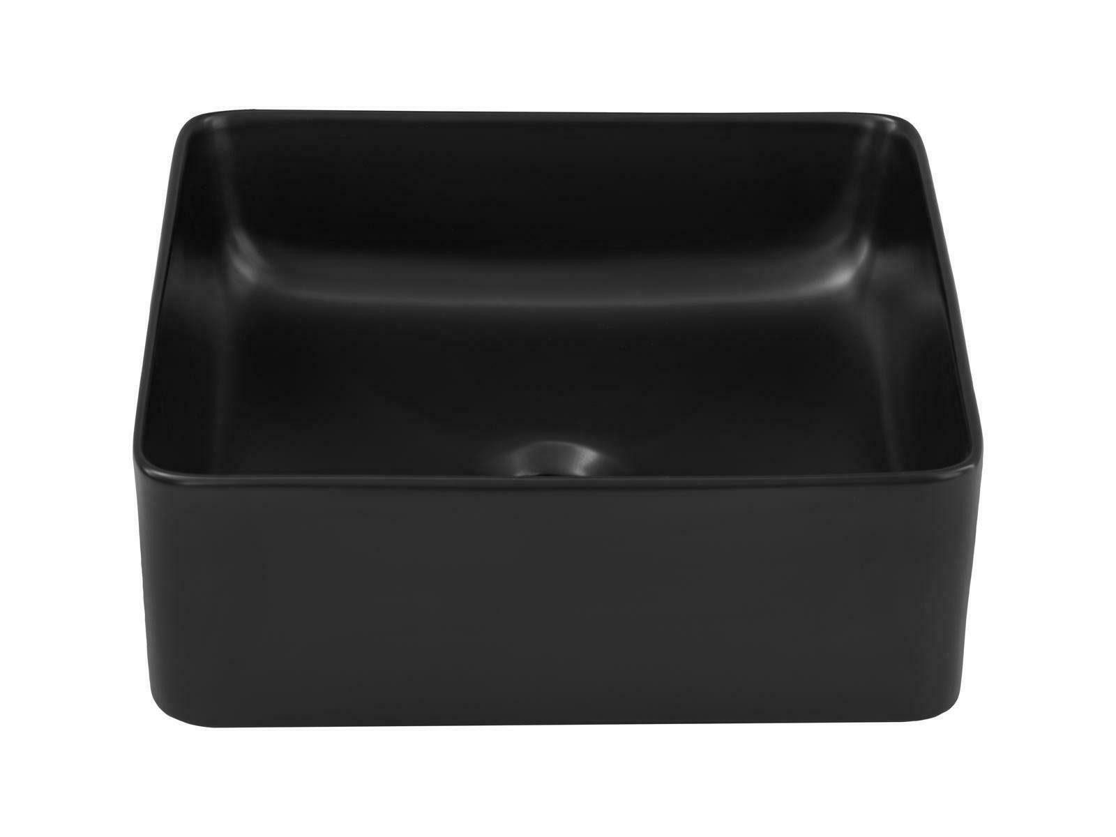 JVmoebel Waschbecken Schwarzer Waschbecken Becken Aufsetzen Keramik, Made i günstig online kaufen
