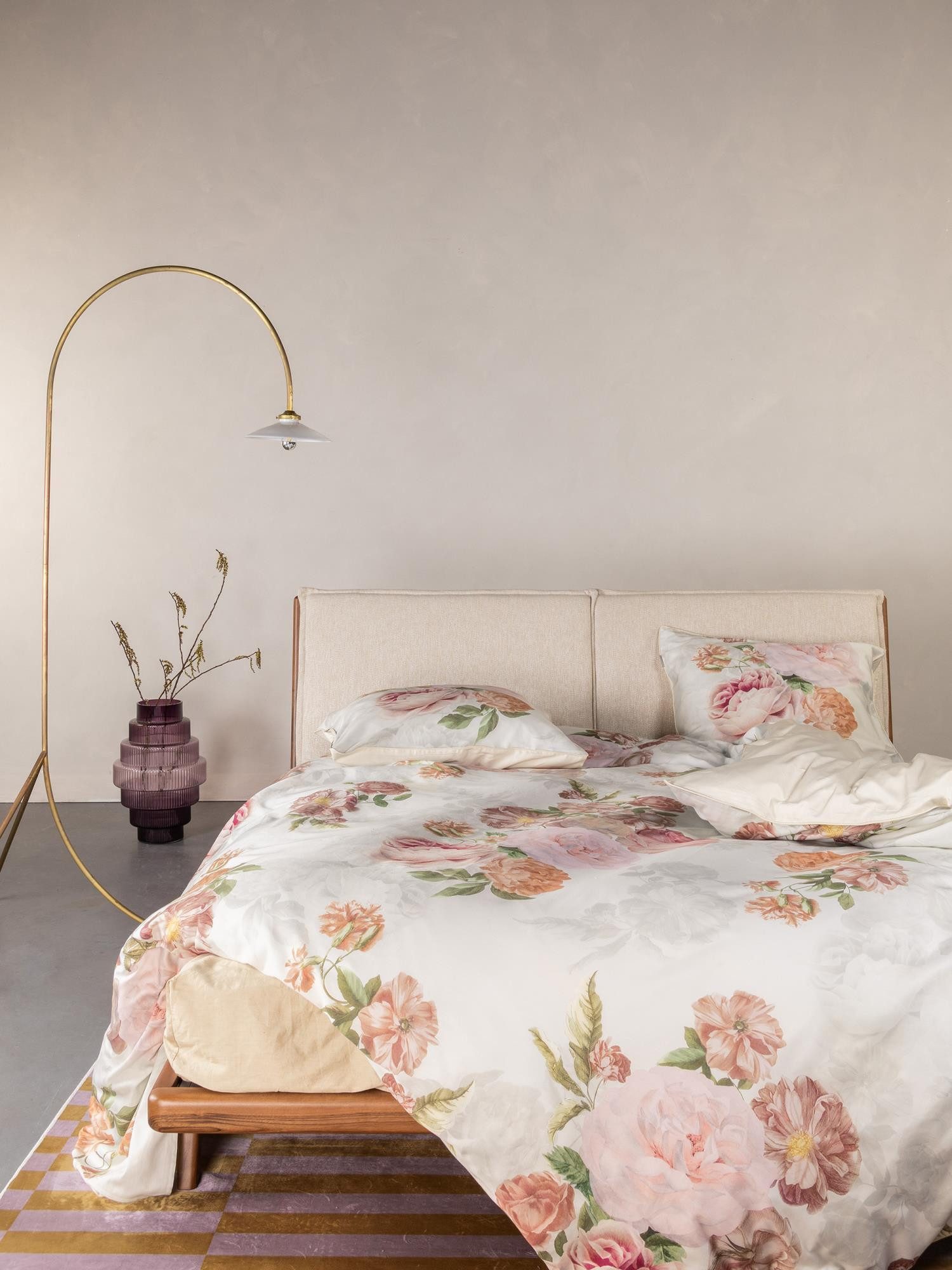 Essenza Bettwäsche Orianna, Satin, 2 teilig, mit floralem Muster