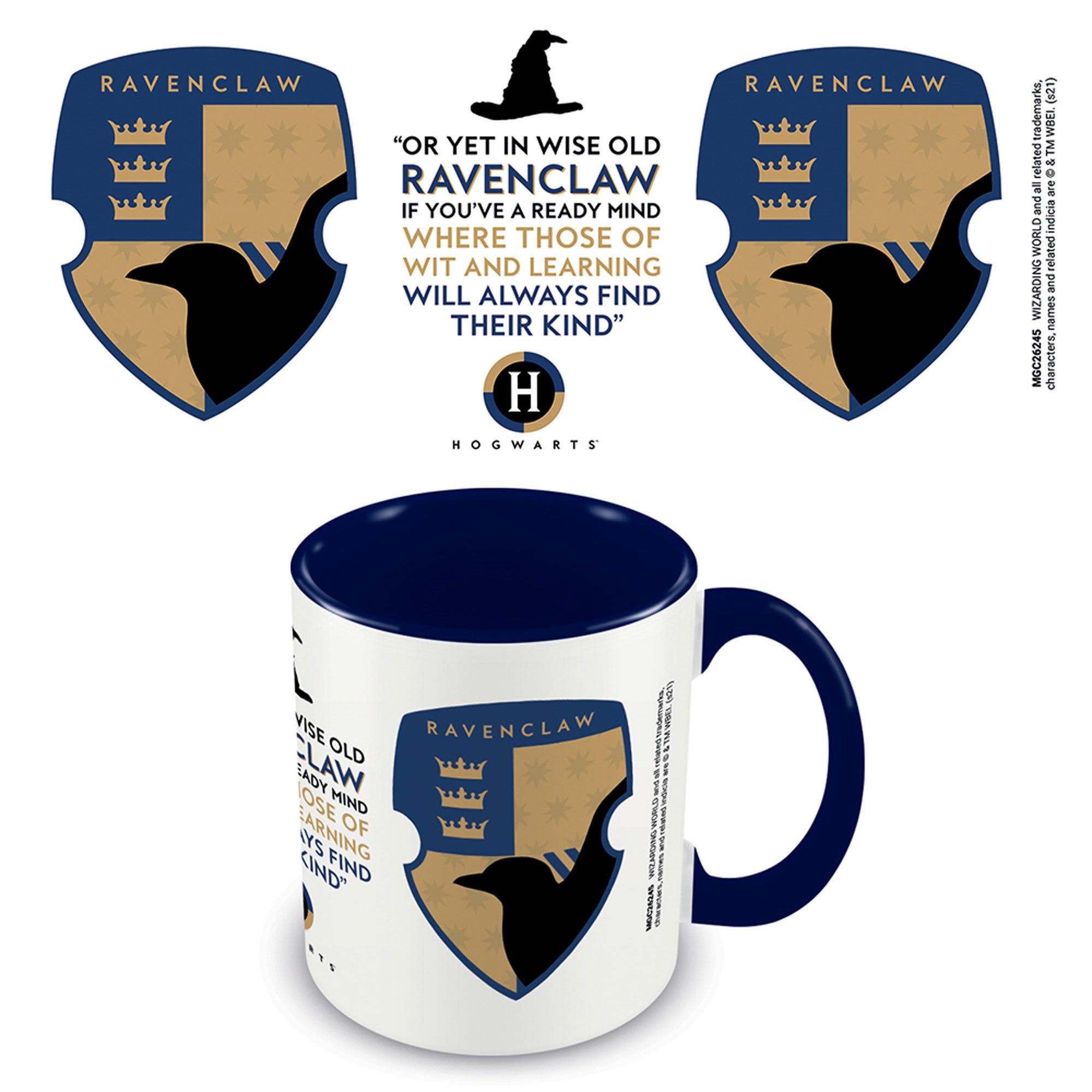 Tasse Harry Potter - Lizenz Чашки 3D - Ravenclaw - Blue